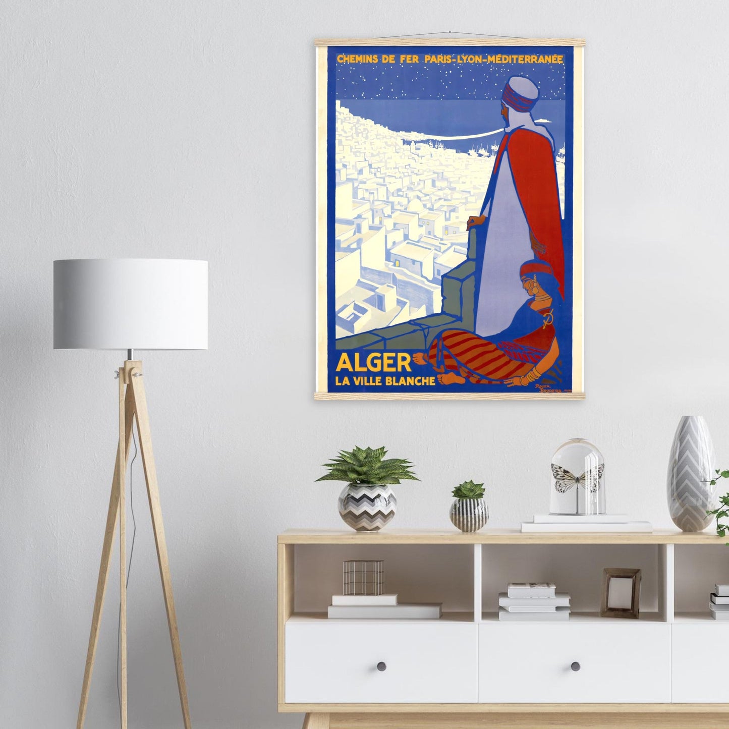 Alger Vintage Poster Reprint on Premium Matte Paper - Posterify