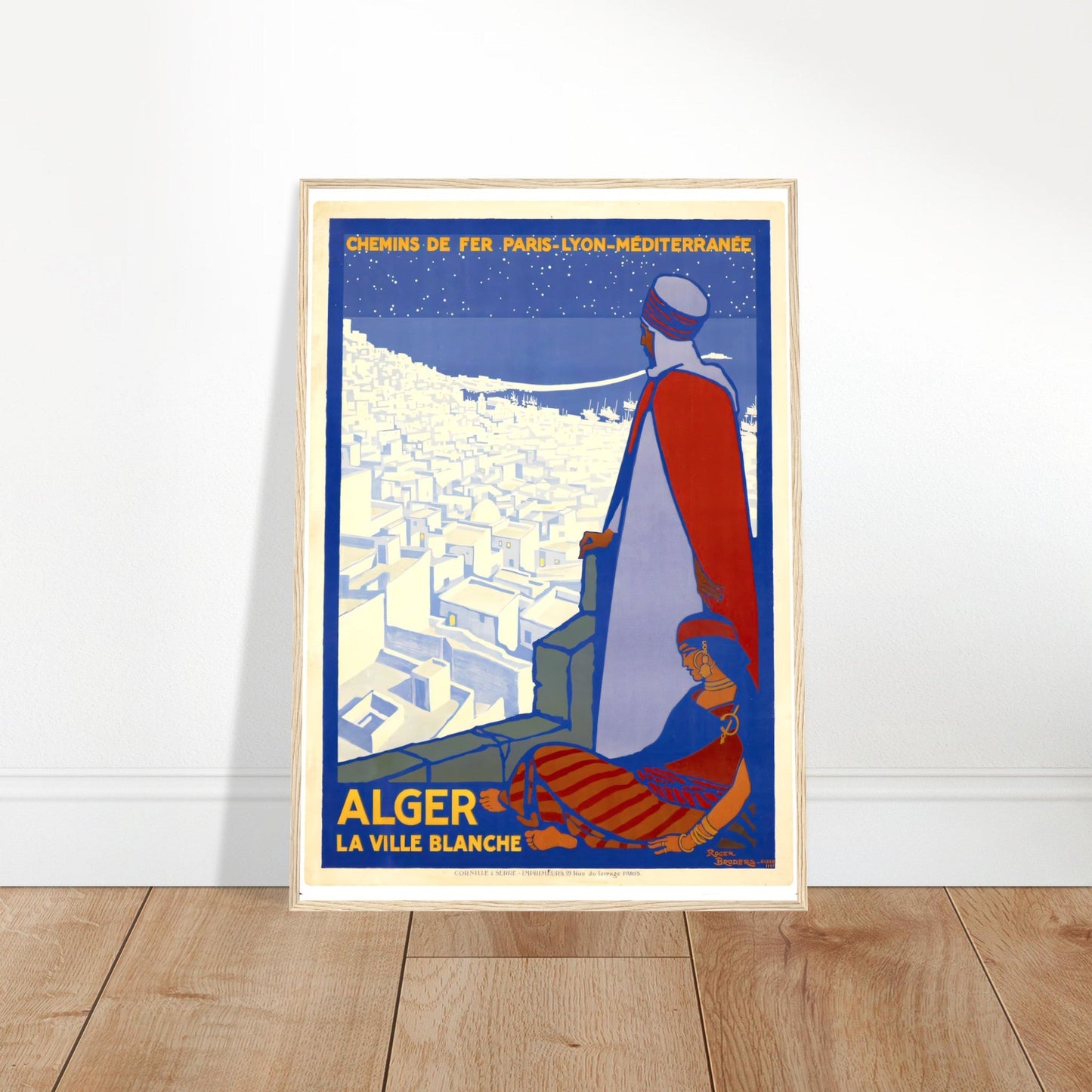 Alger Vintage Poster Reprint on Premium Matte Paper - Posterify