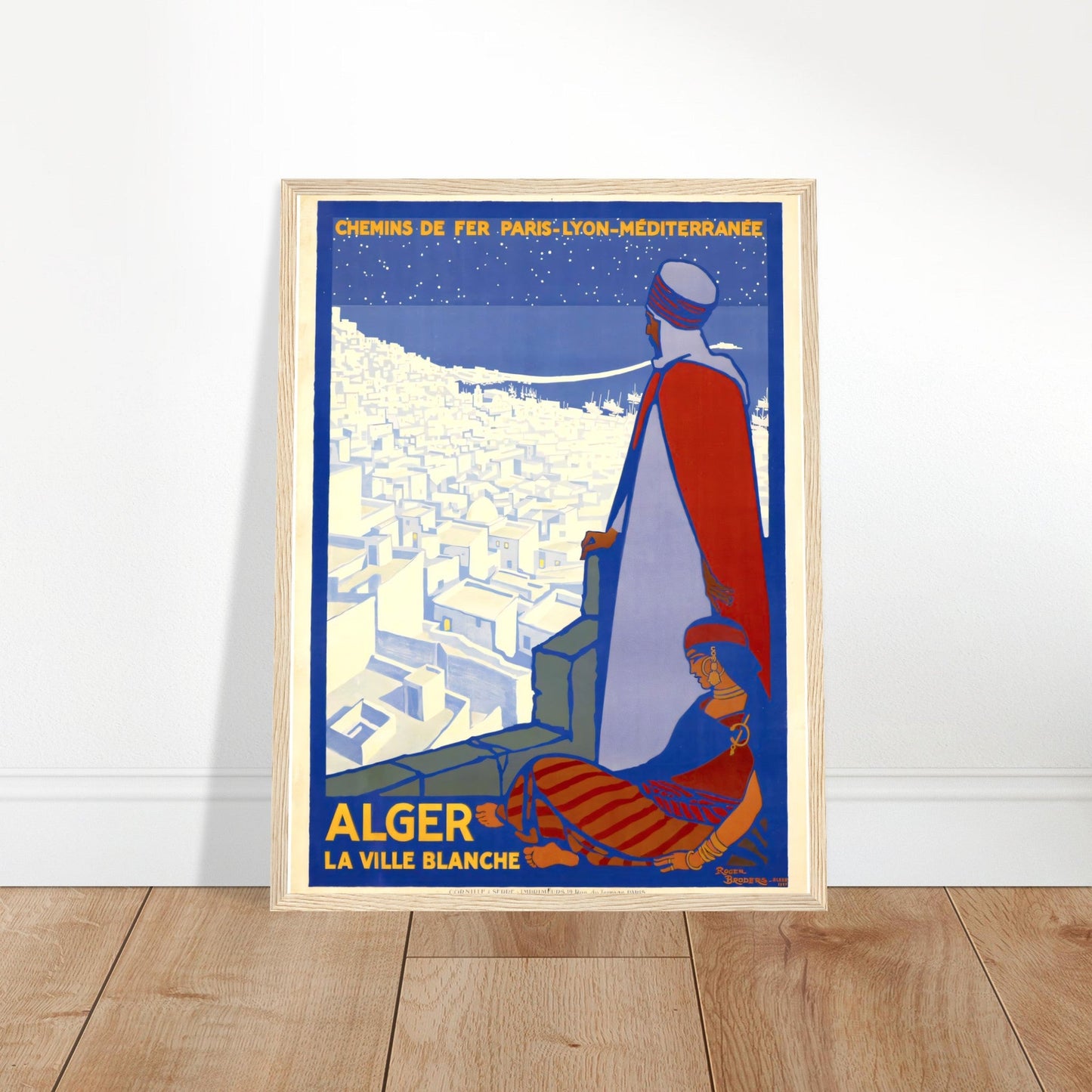 Alger Vintage Poster Reprint on Premium Matte Paper - Posterify