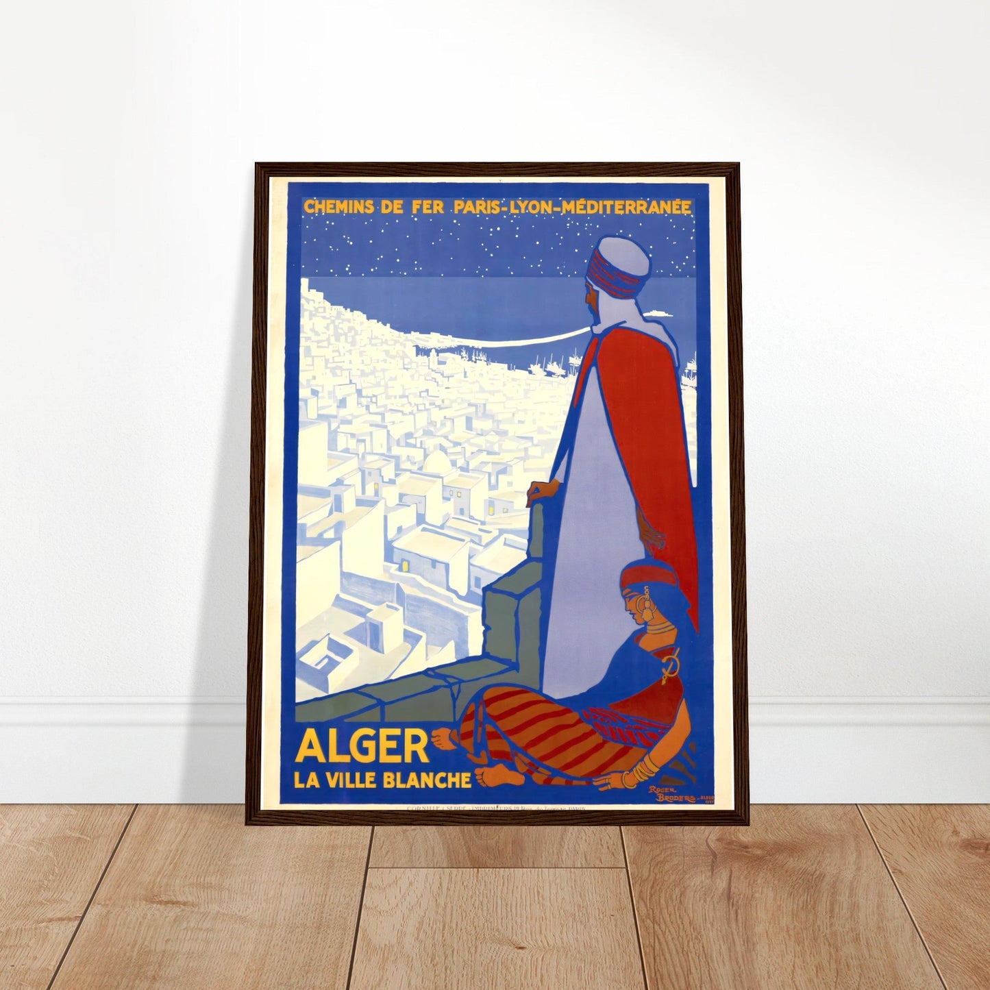 Alger Vintage Poster Reprint on Premium Matte Paper - Posterify