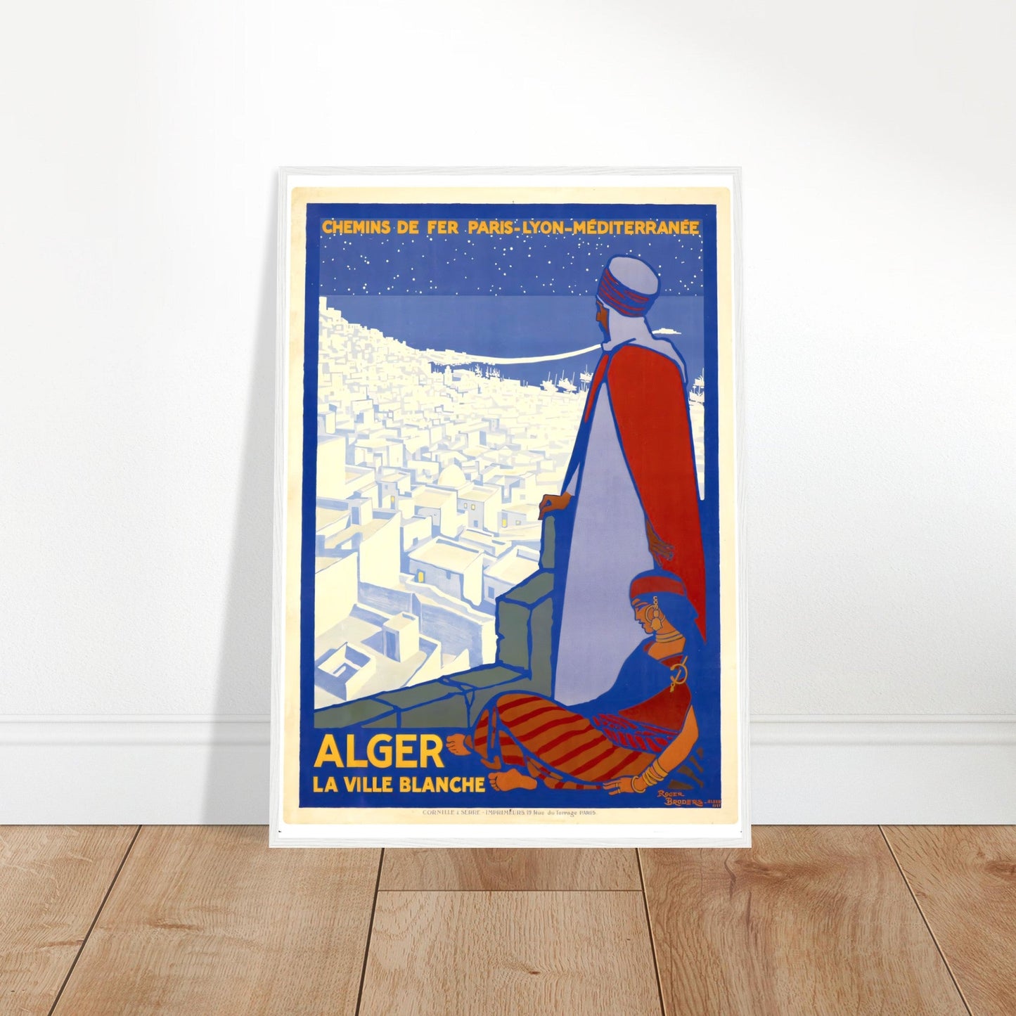 Alger Vintage Poster Reprint on Premium Matte Paper - Posterify