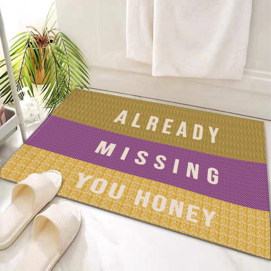 Already missing you Door Mat - Posterify