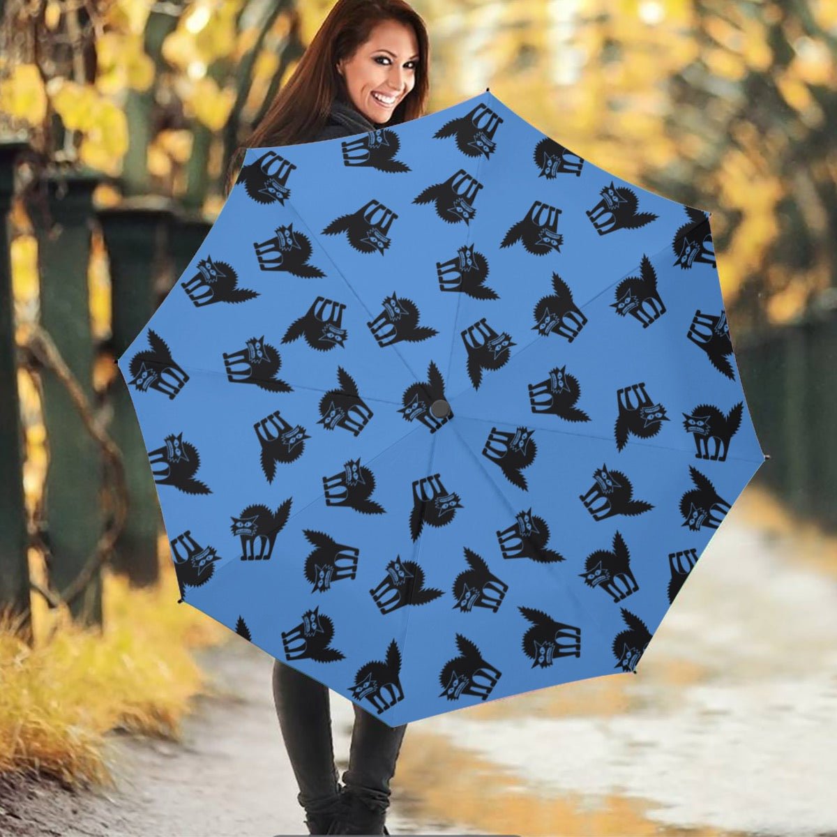 Angry Cat Umbrella - Posterify