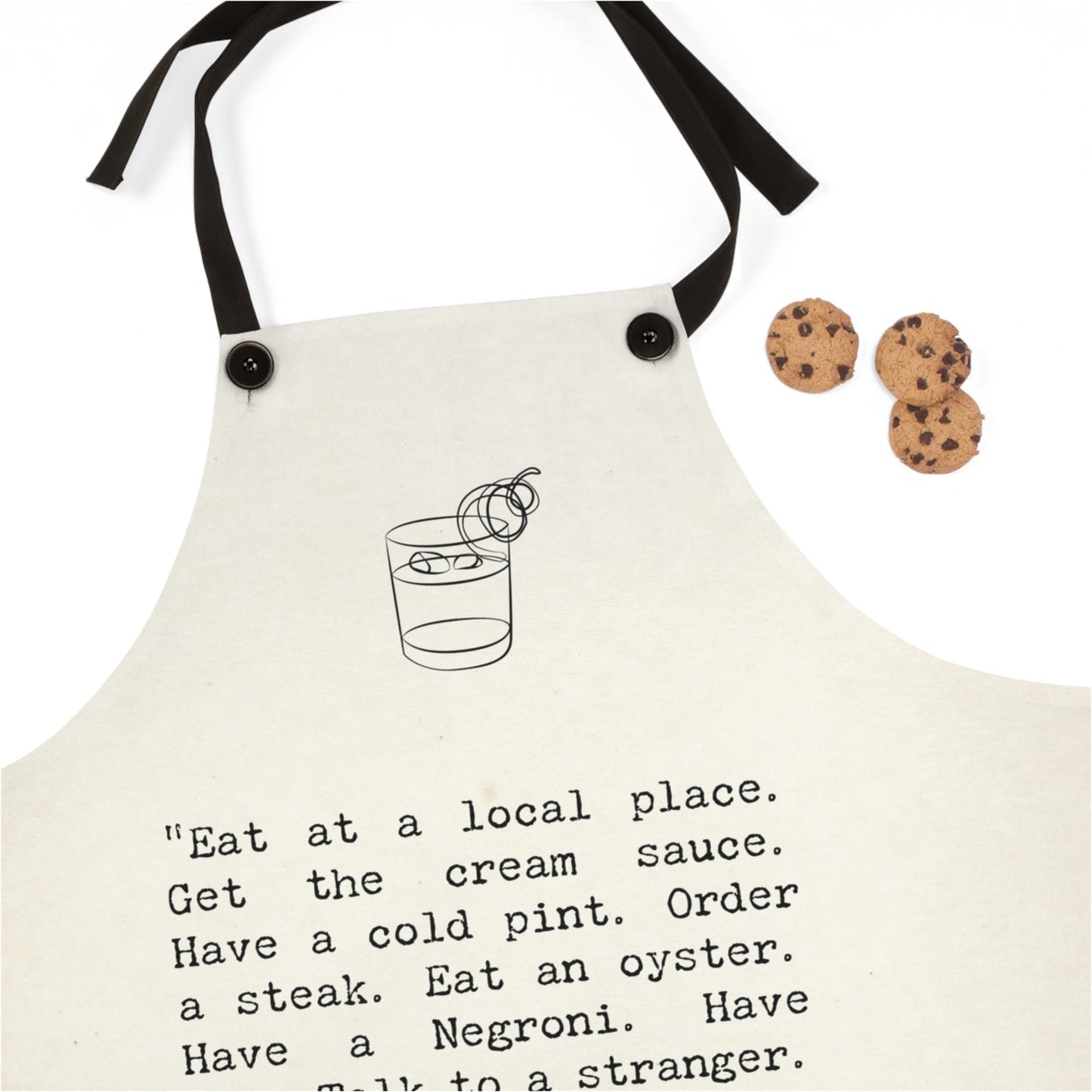 Anthony Bourdain Quote Apron - Posterify