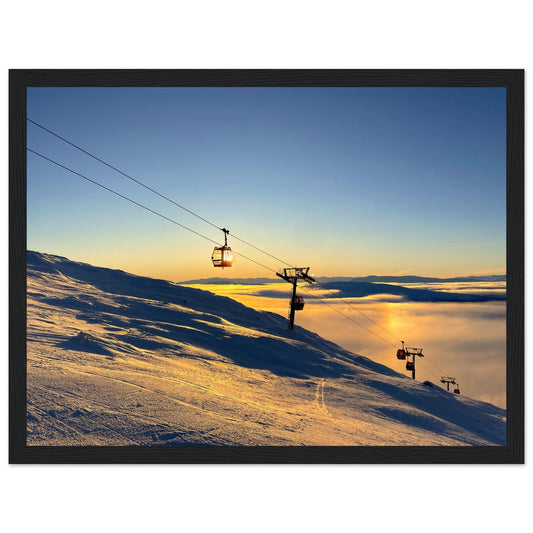 Åre, Sweden Premium Matte Paper Wooden Framed Poster - Posterify