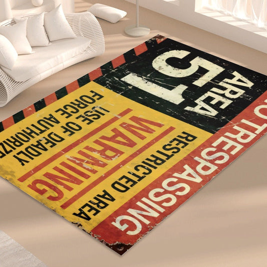 Area 51 UFO Floor Mat - Posterify