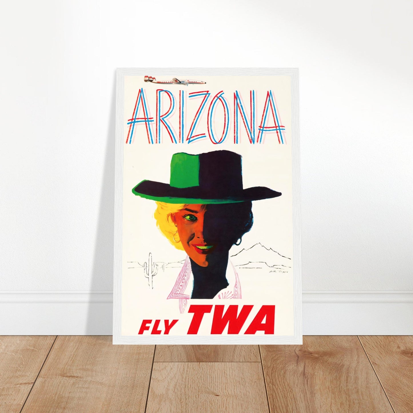 Arizona Vintage Poster Reprint on Premium Matte Paper - Posterify