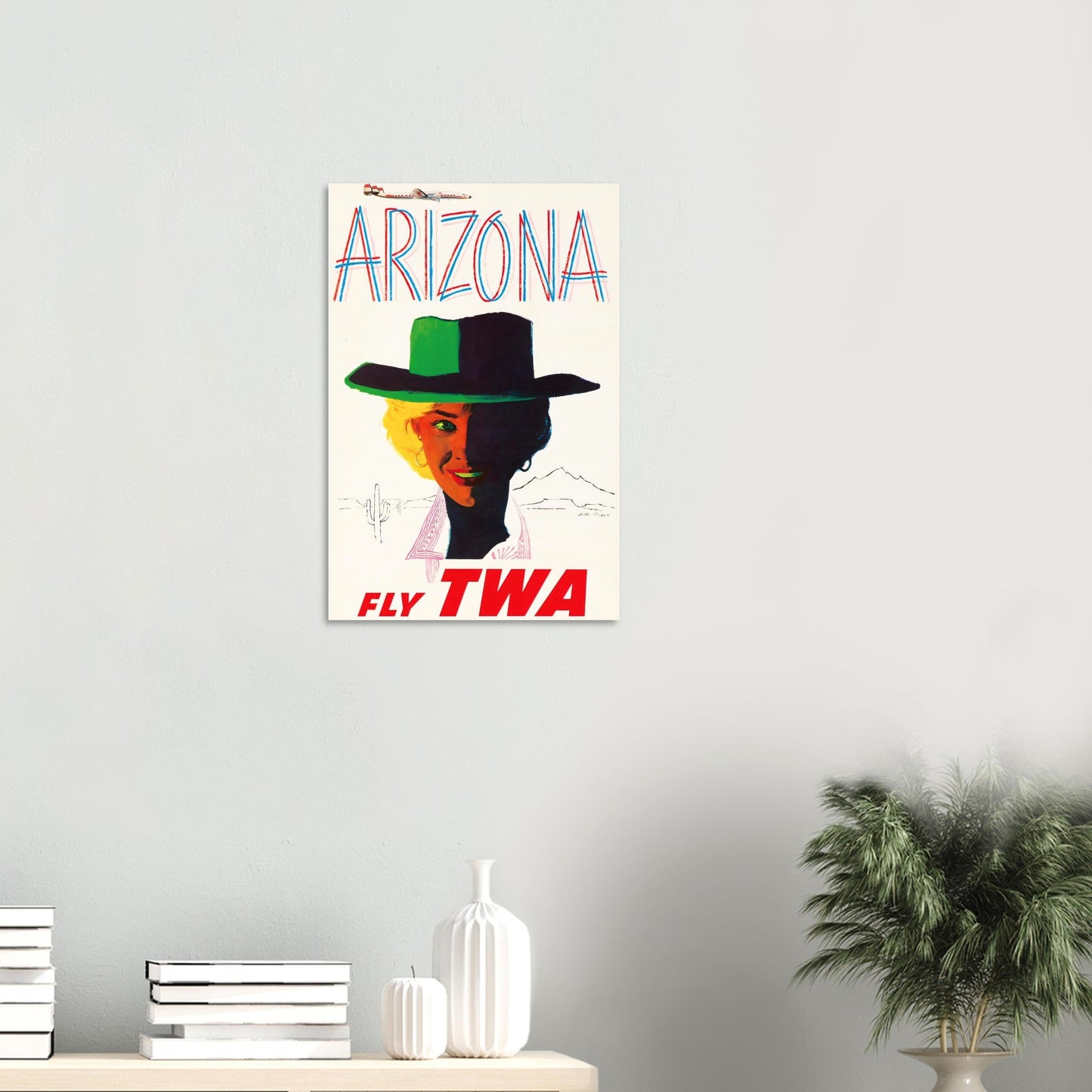 Arizona Vintage Poster Reprint on Premium Matte Paper - Posterify