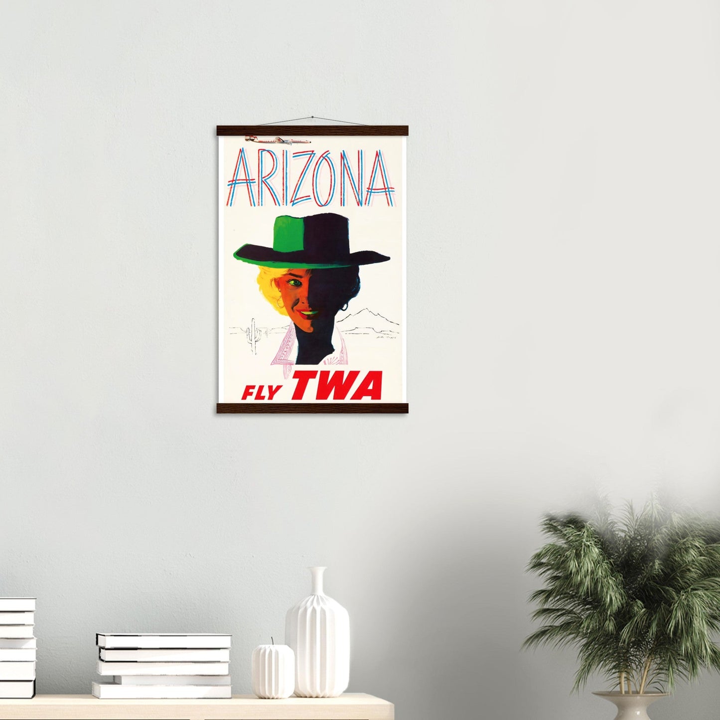 Arizona Vintage Poster Reprint on Premium Matte Paper - Posterify