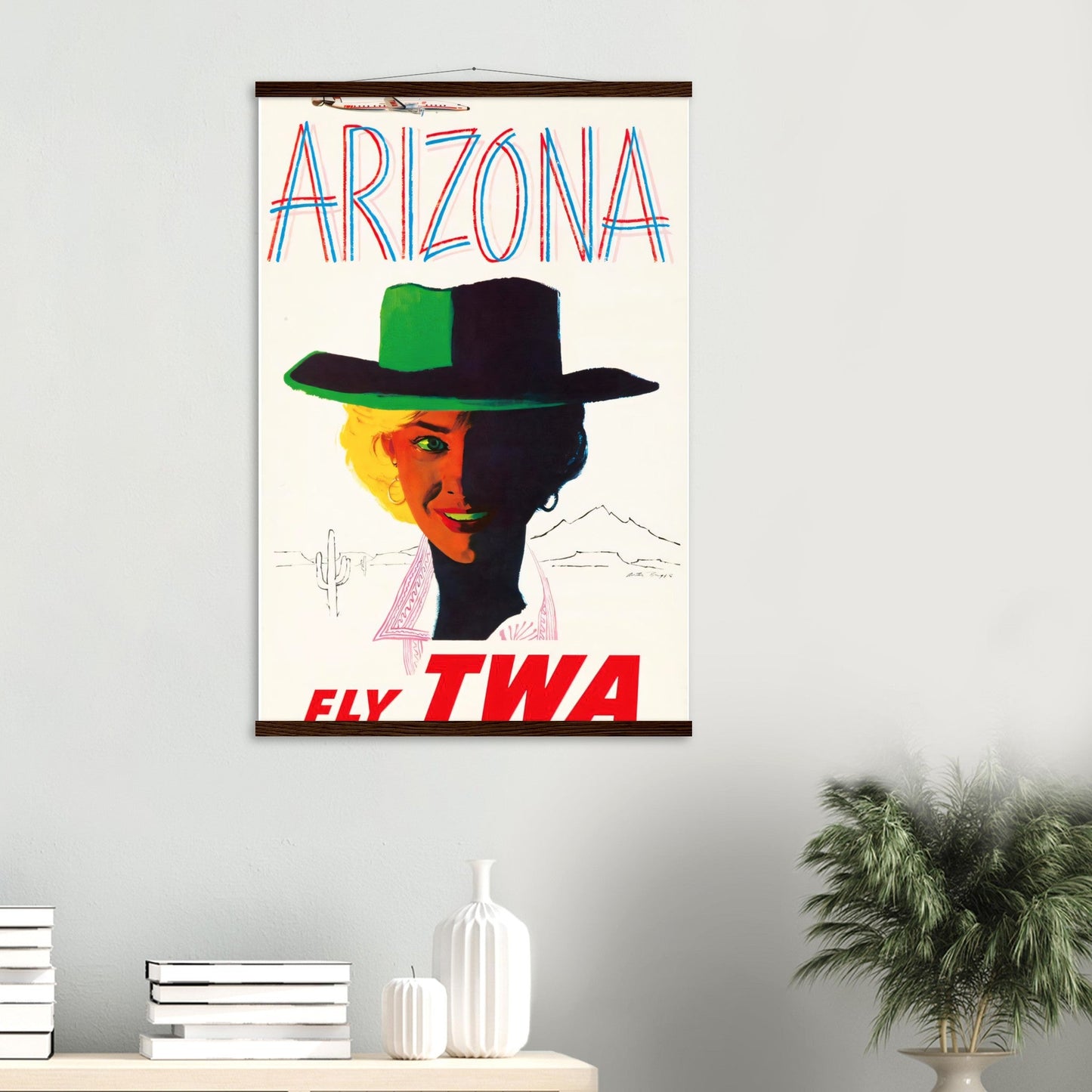 Arizona Vintage Poster Reprint on Premium Matte Paper - Posterify