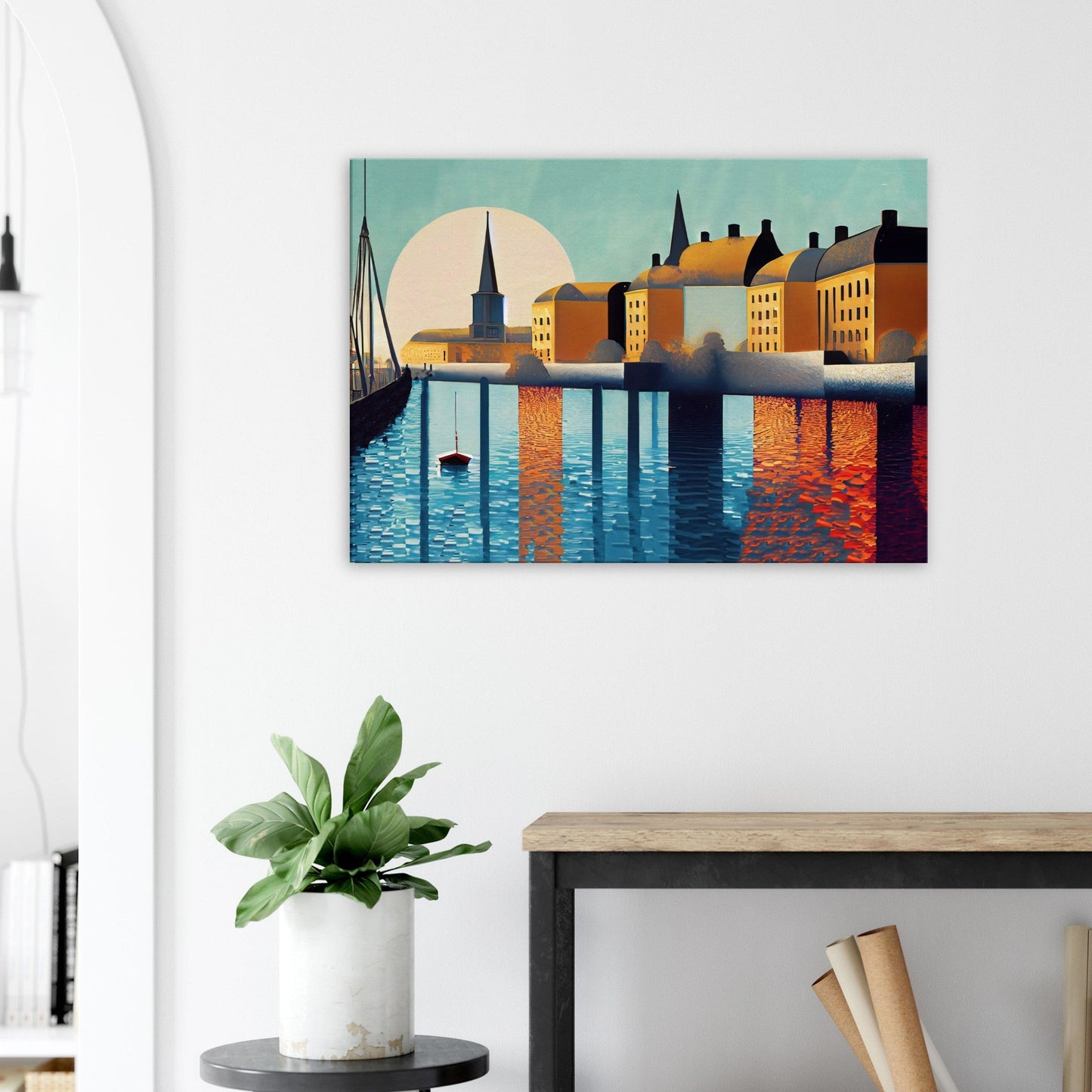 Art Deco Copenhagen by Posterify Design 70x100cm - Posterify