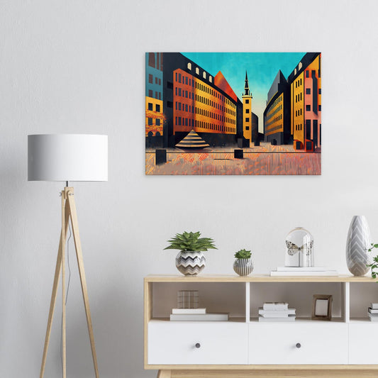 Art Deco Copenhagen by Posterify Design 70x100cm - Posterify