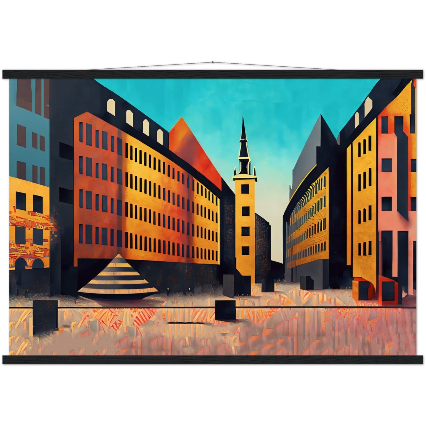 Art Deco Copenhagen by Posterify Design 70x100cm - Posterify