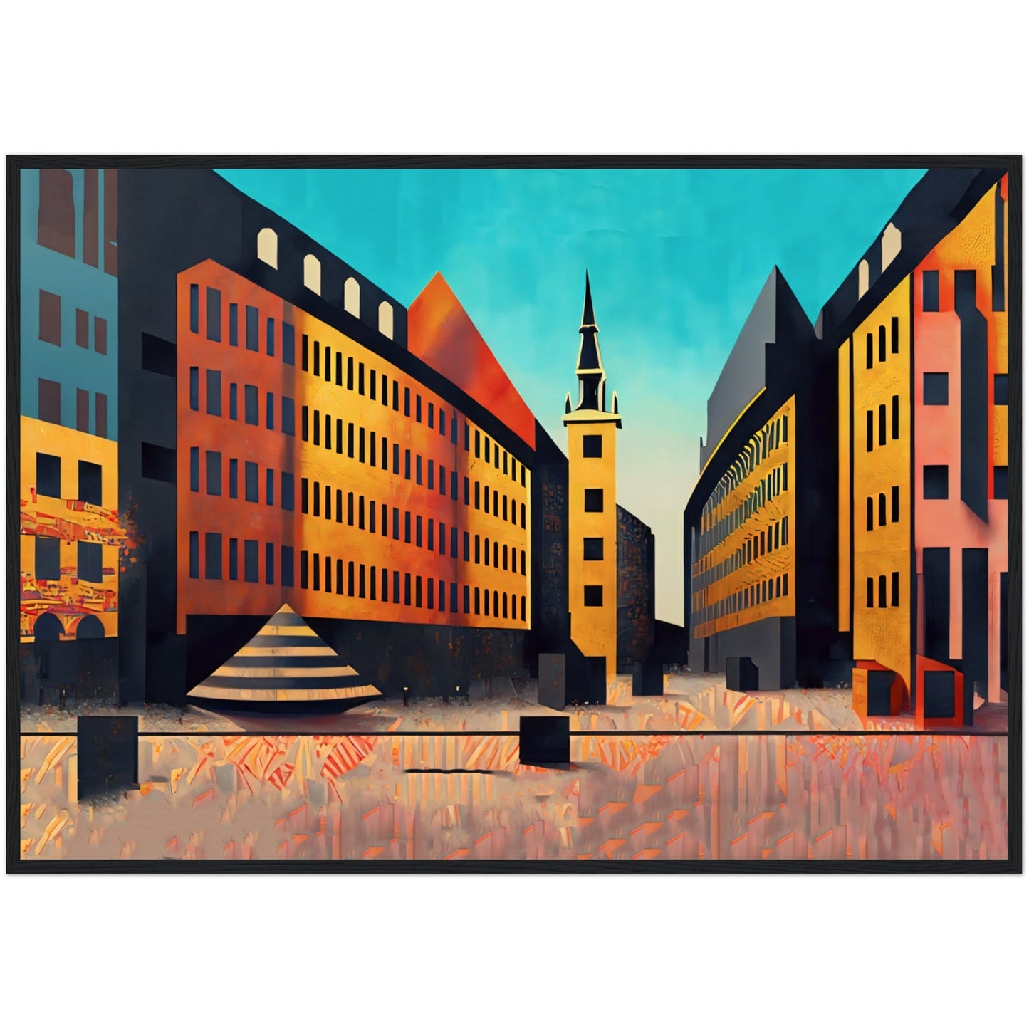 Art Deco Copenhagen by Posterify Design 70x100cm - Posterify