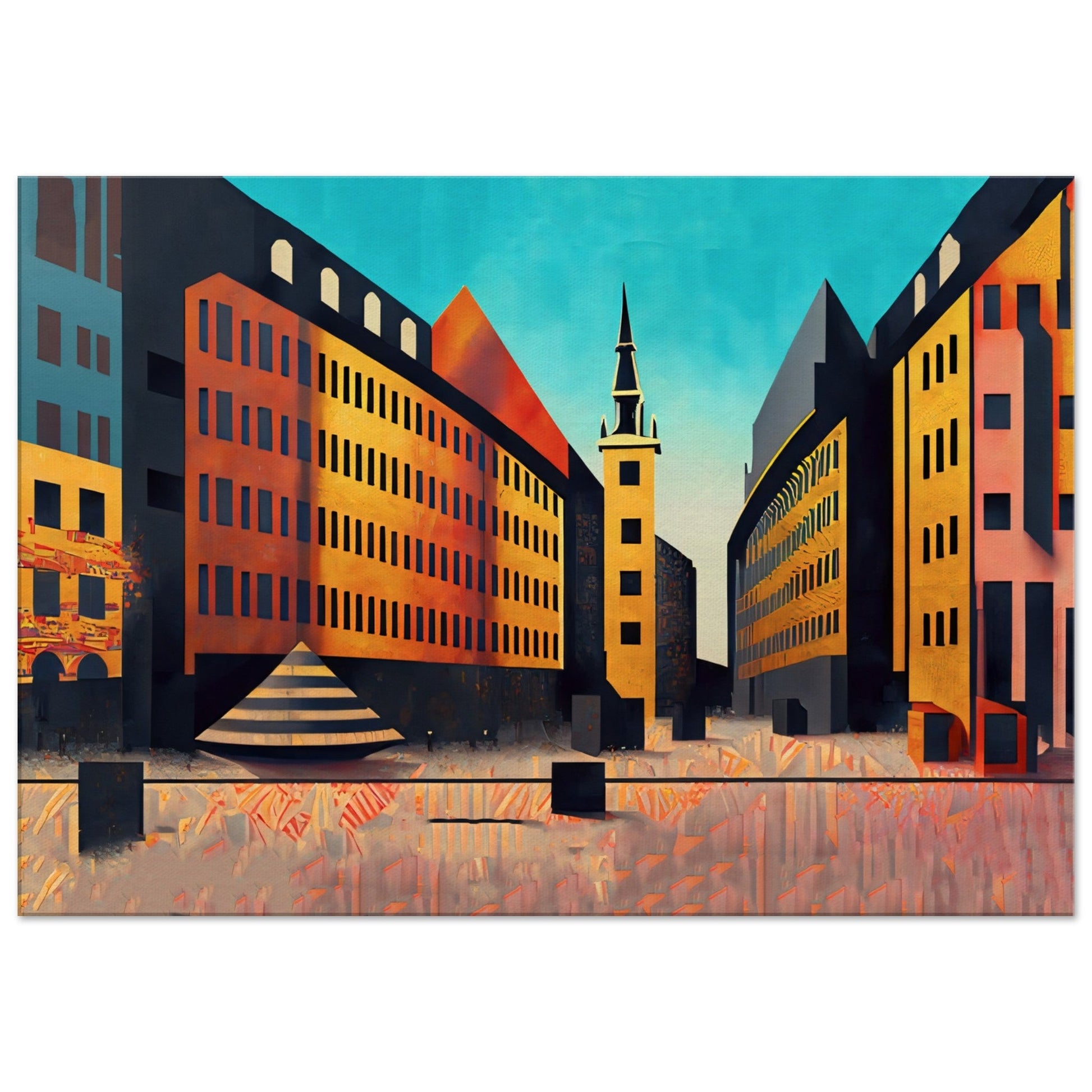 Art Deco Copenhagen by Posterify Design 70x100cm - Posterify