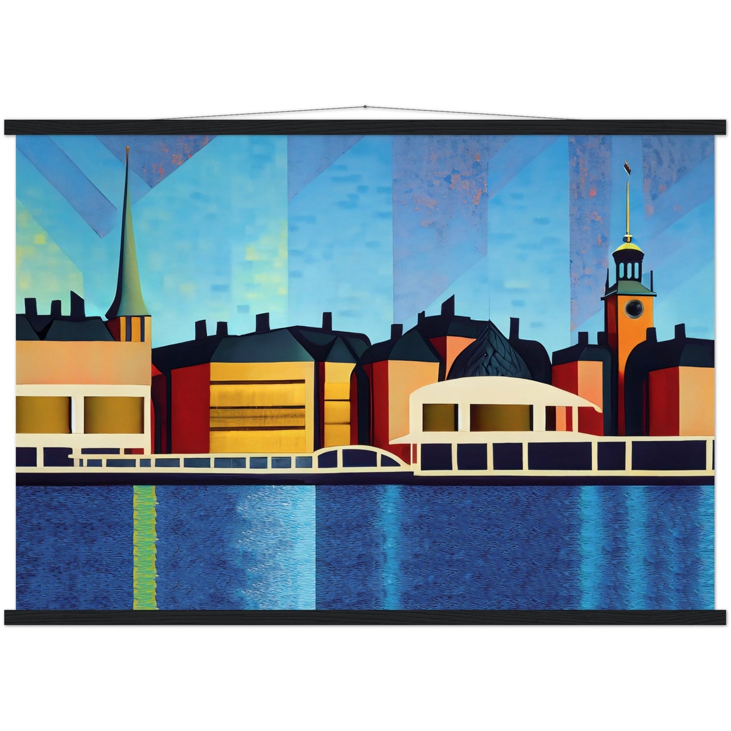 Art Deco Stockholm by Posterify Design 70x100cm - Posterify