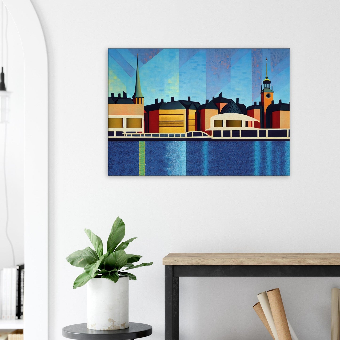 Art Deco Stockholm by Posterify Design 70x100cm - Posterify