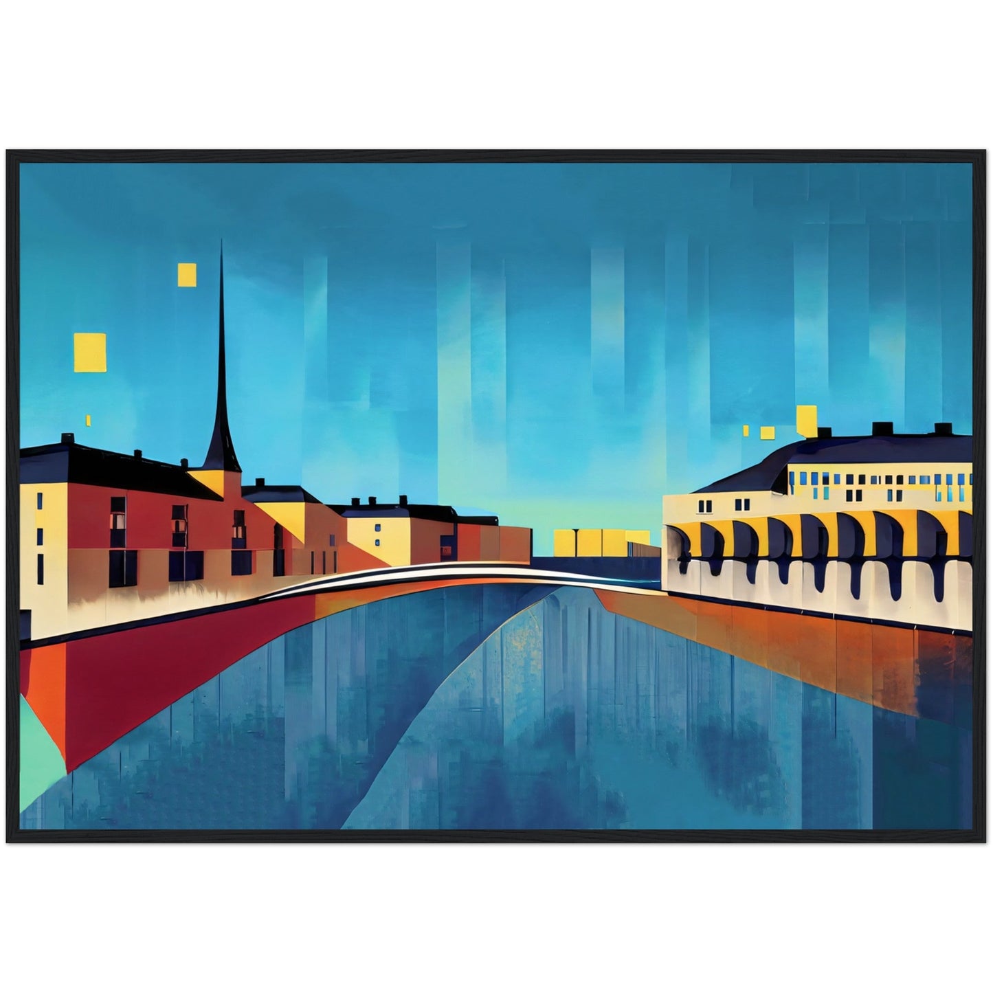 Art Deco Stockholm by Posterify Design 70x100cm - Posterify