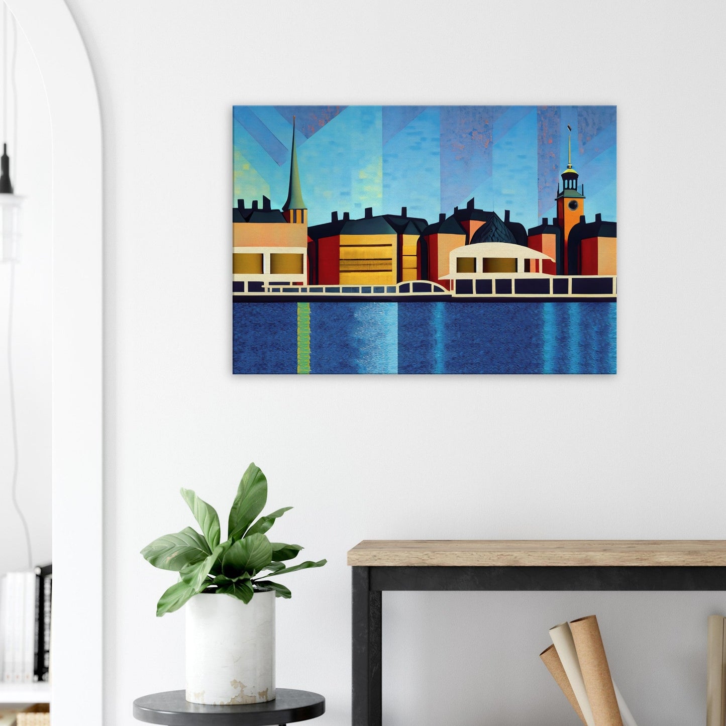 Art Deco Stockholm by Posterify Design 70x100cm - Posterify