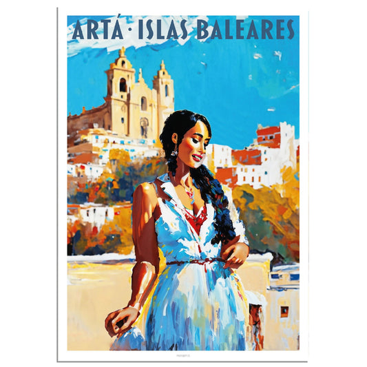 Artá, Mallorca, Poster by Posterify Design on Premium Matte Paper - Posterify