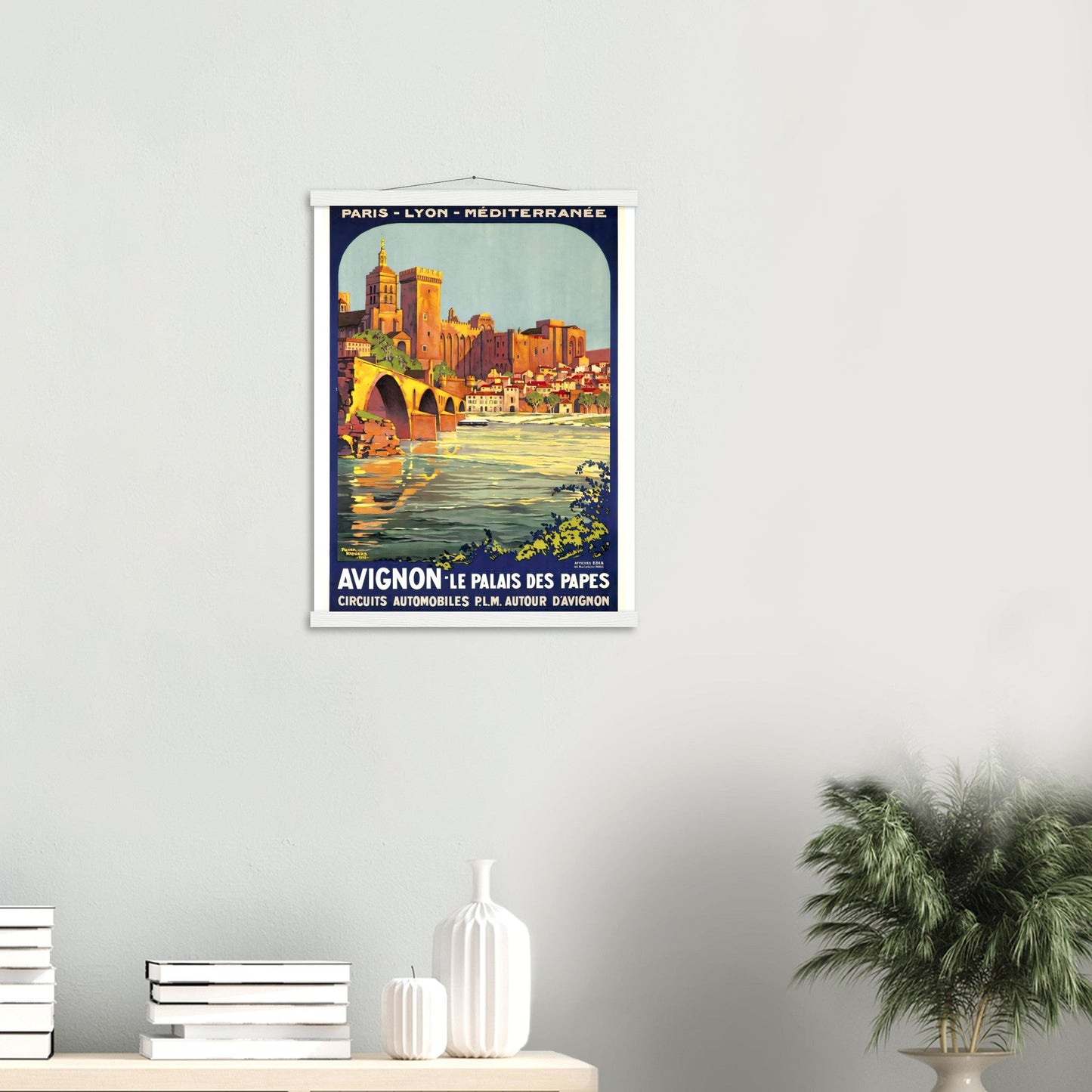 Avignon Vintage Poster Reprint on Premium Matte Paper - Posterify