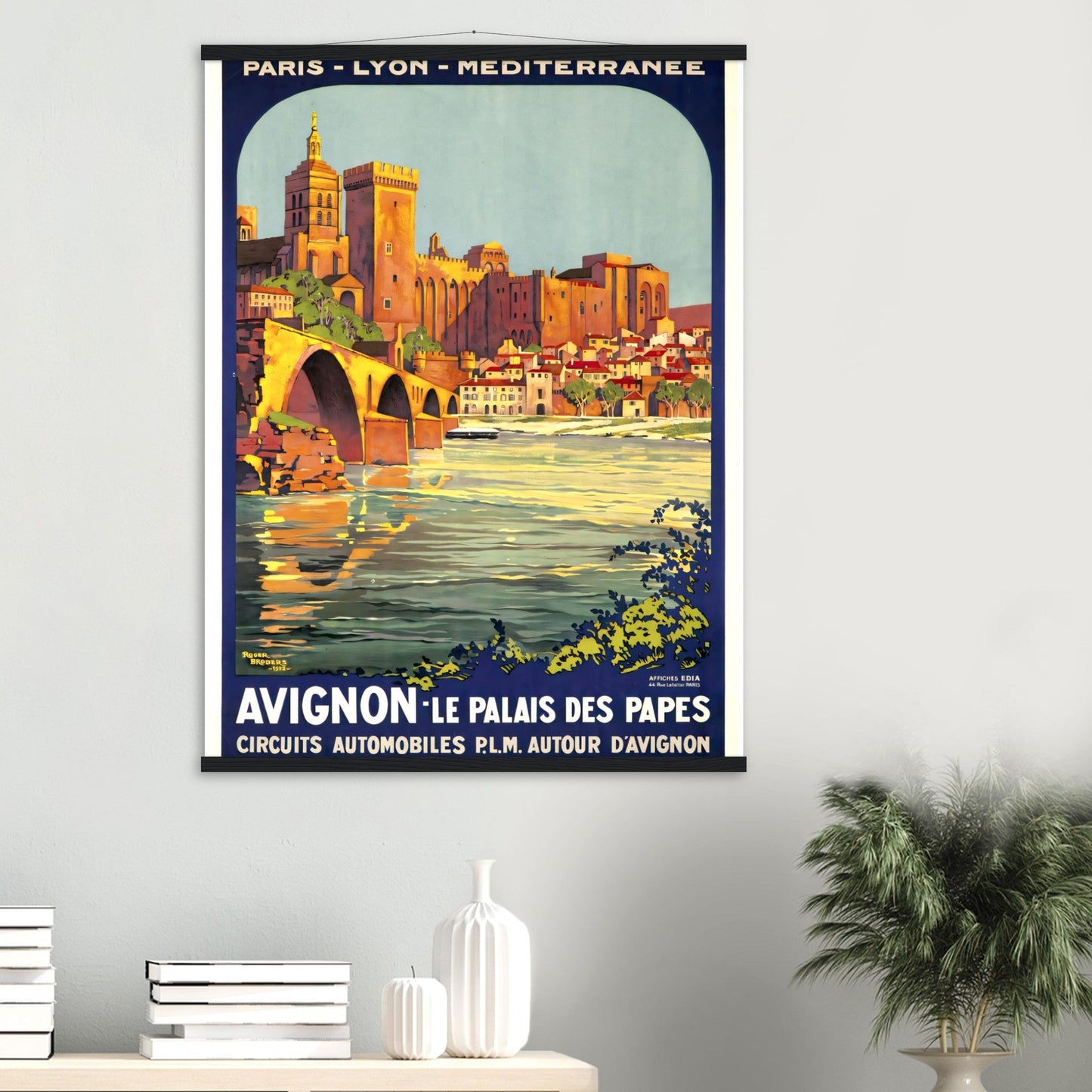 Avignon Vintage Poster Reprint on Premium Matte Paper - Posterify