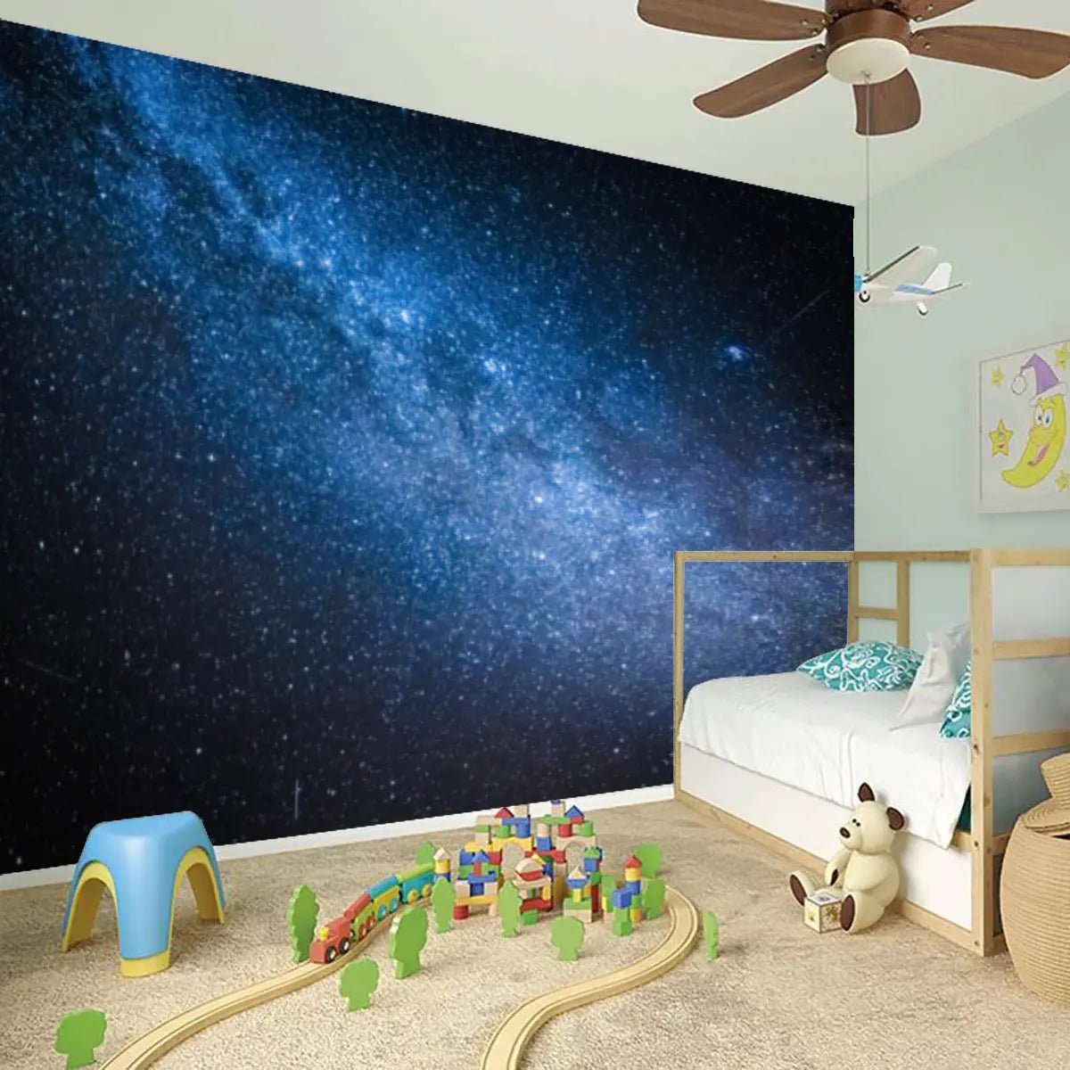 Milky way Wallpaper Sticker - Image #1