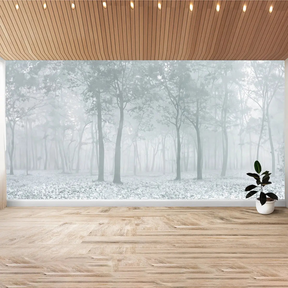 Painted Forest, Mega Size Wall Sticker 487x236cm - Image #2