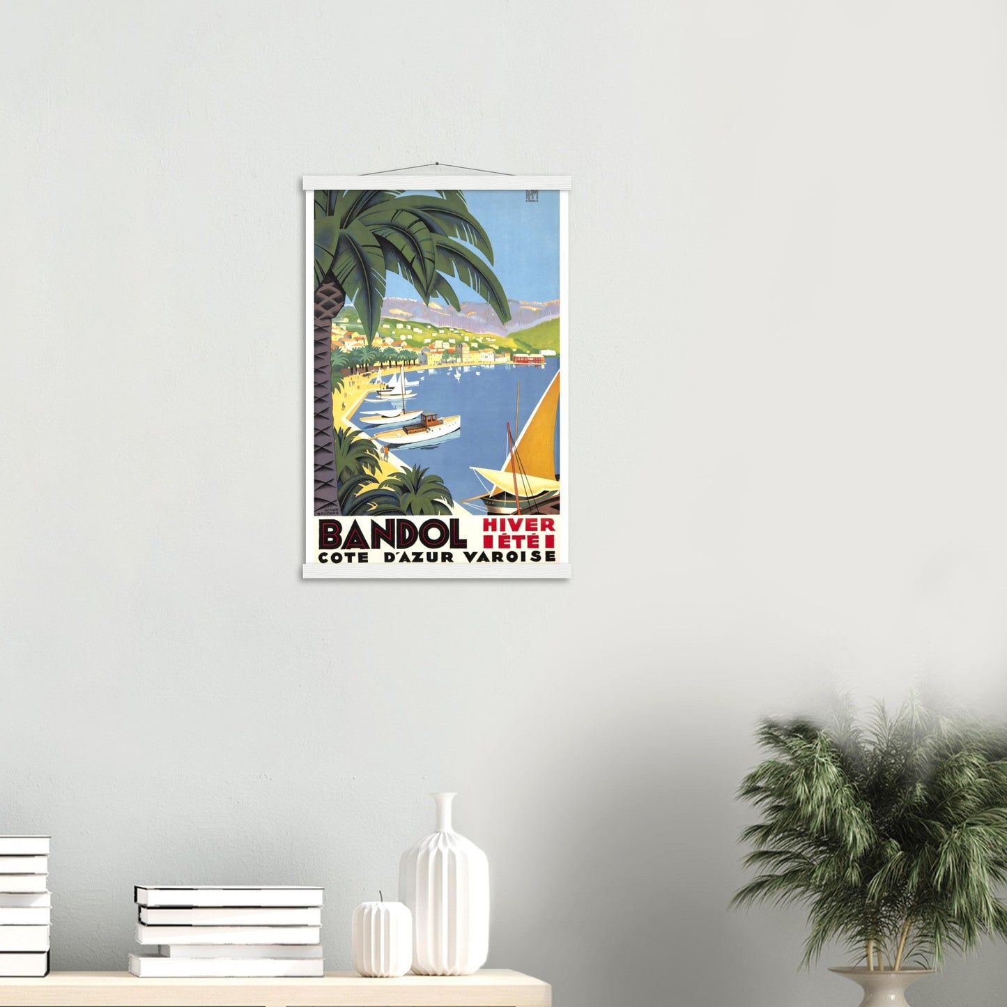 Bandol Vintage Poster Reprint on Premium Matte Paper - Posterify