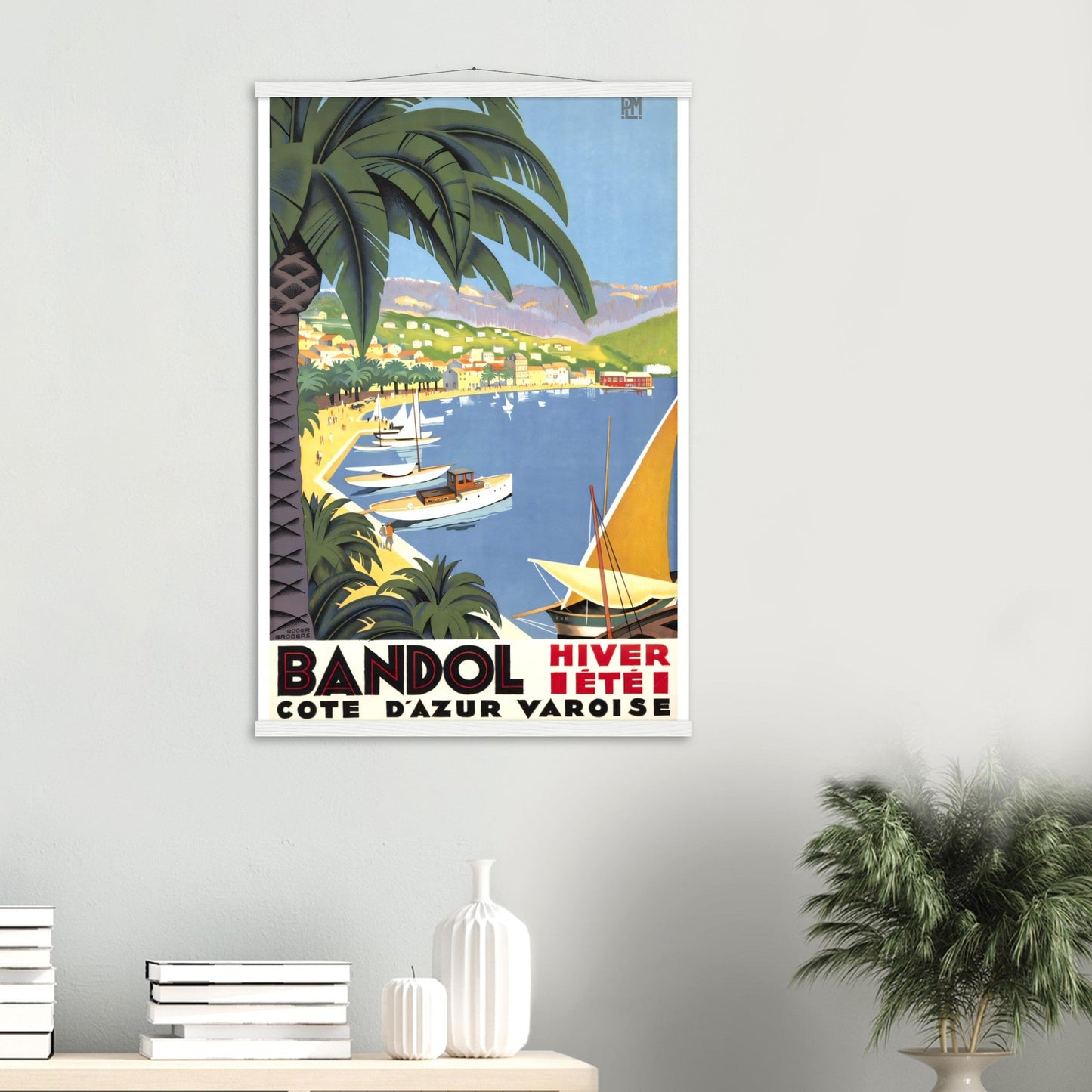 Bandol Vintage Poster Reprint on Premium Matte Paper - Posterify