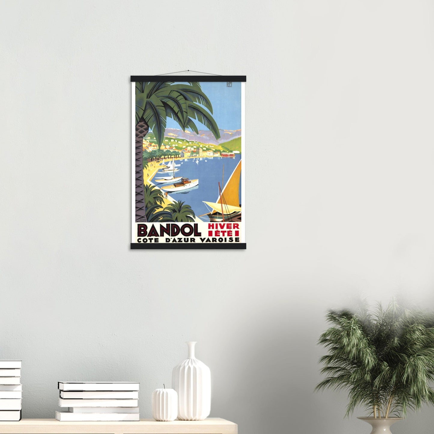 Bandol Vintage Poster Reprint on Premium Matte Paper - Posterify