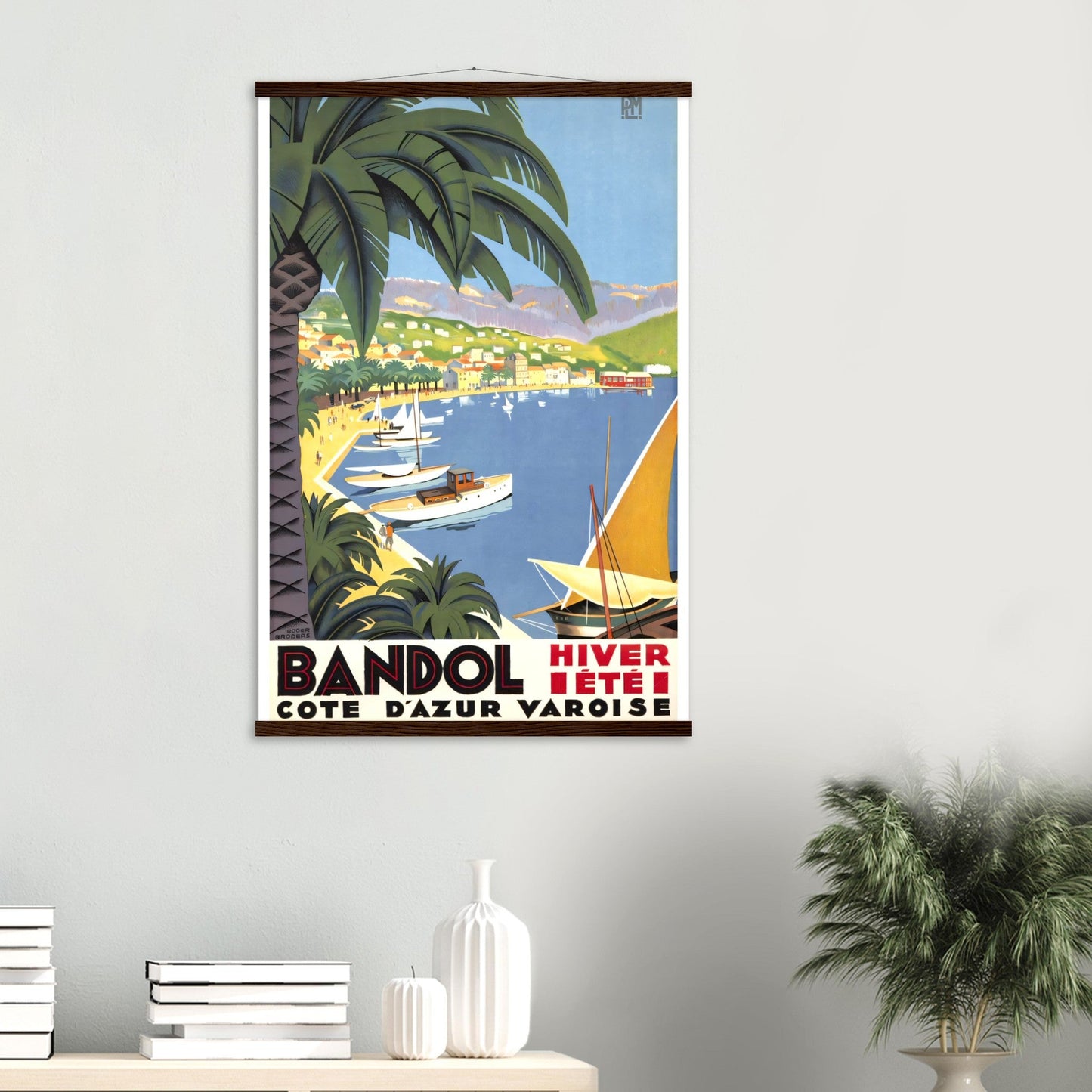 Bandol Vintage Poster Reprint on Premium Matte Paper - Posterify