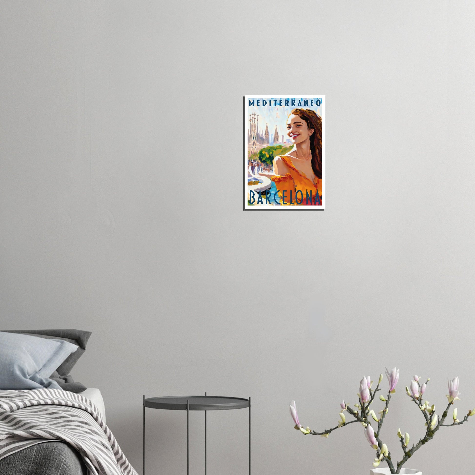 Barcelona Poster by Posterify design on Premium Matte Paper - Posterify