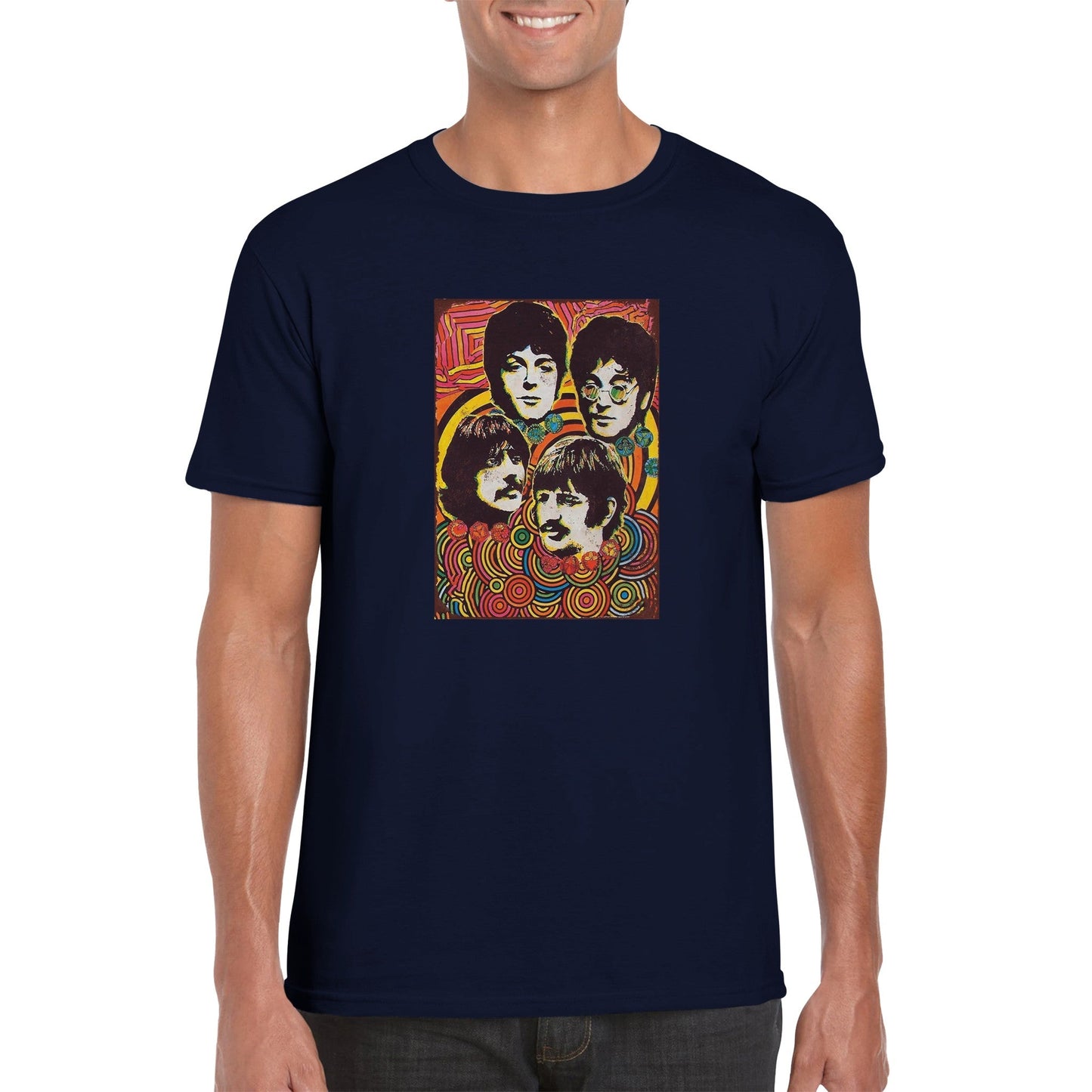 Beatles Classic Unisex Crewneck T - shirt - Posterify