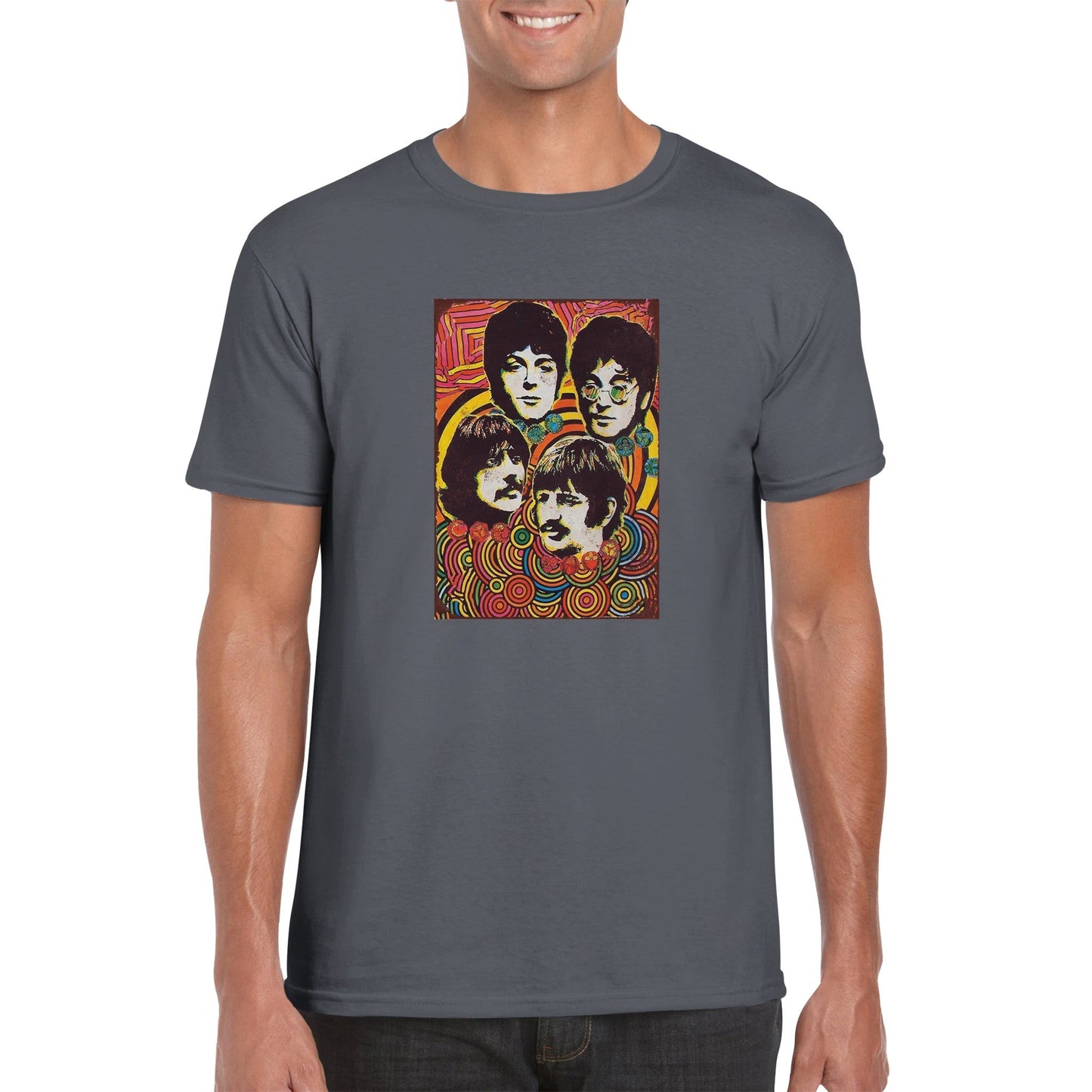 Beatles Classic Unisex Crewneck T - shirt - Posterify