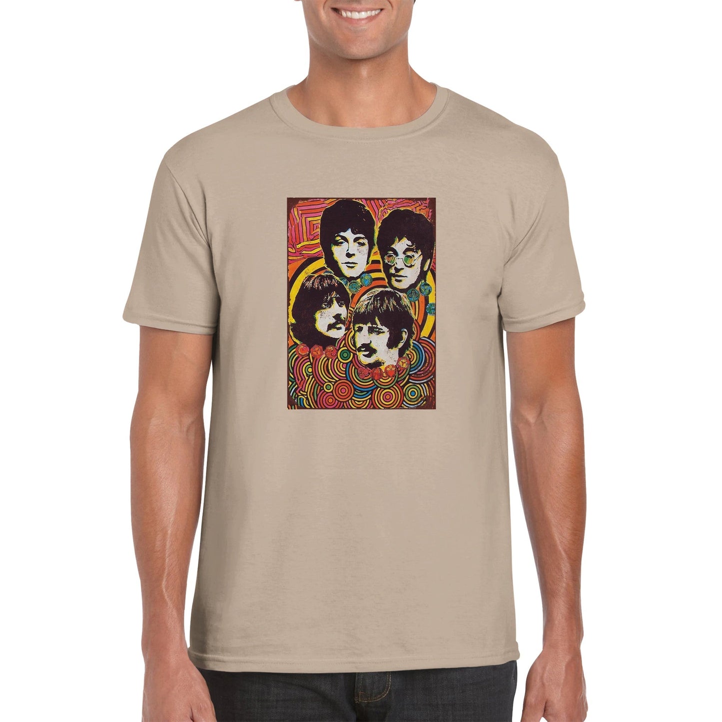 Beatles Classic Unisex Crewneck T - shirt - Posterify