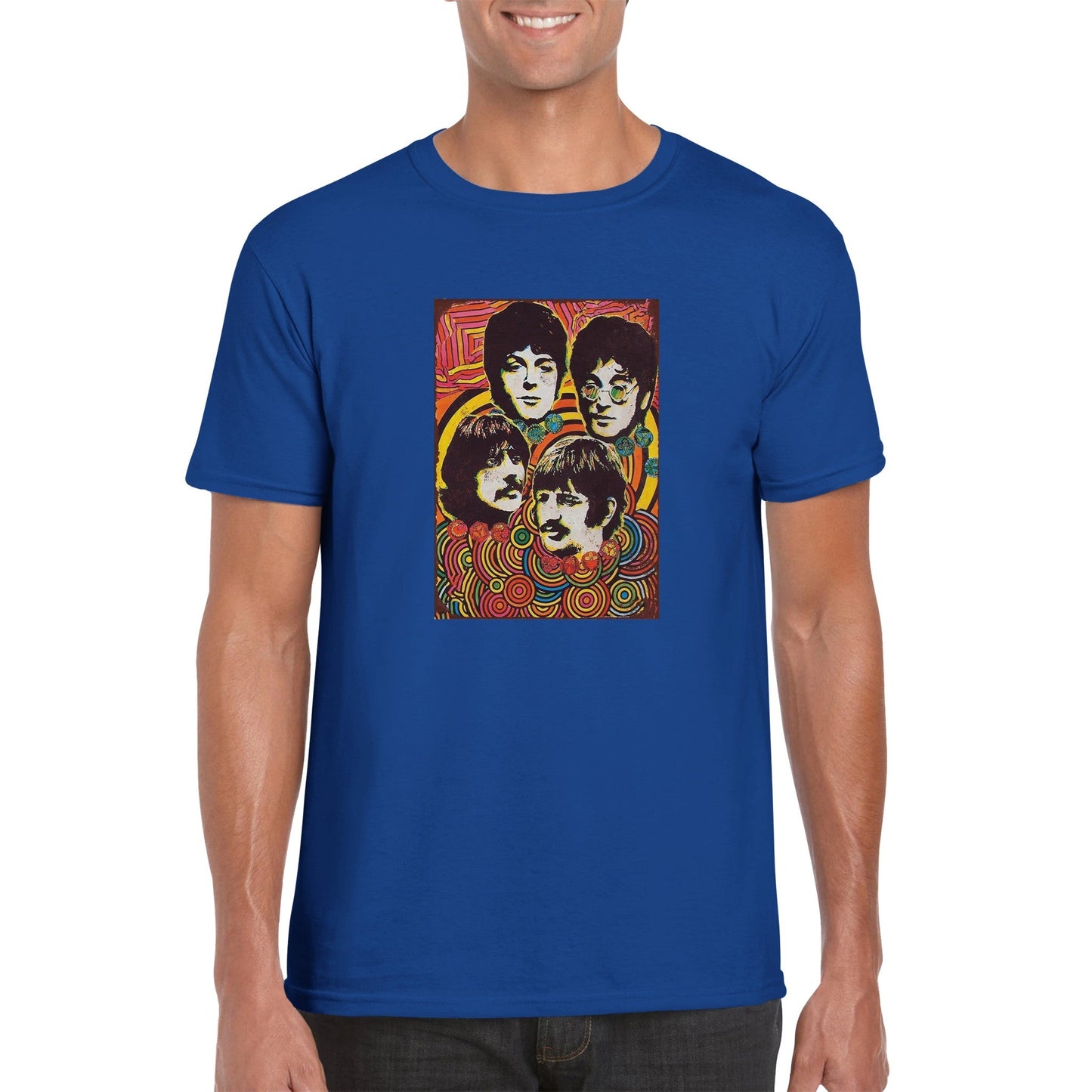 Beatles Classic Unisex Crewneck T - shirt - Posterify