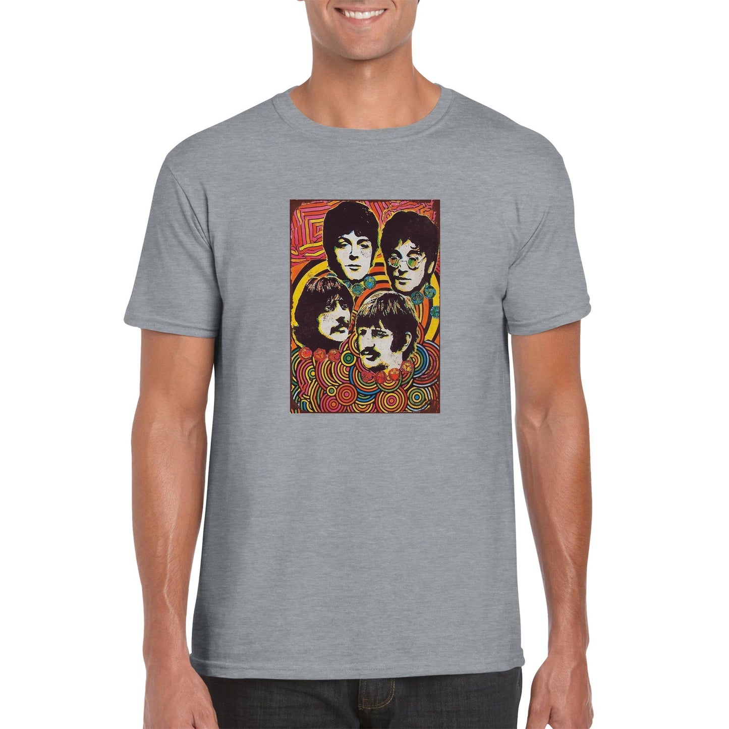 Beatles Classic Unisex Crewneck T - shirt - Posterify