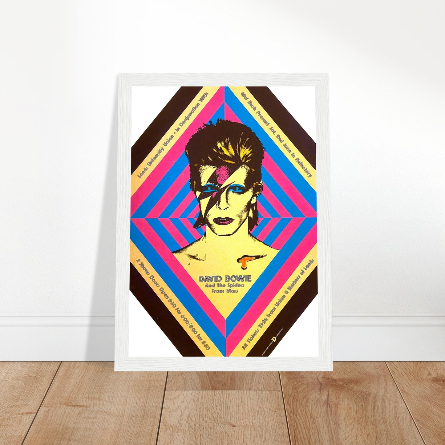 David Bowie Vintage Poster Reprint on Premium Matte Paper - Posterify