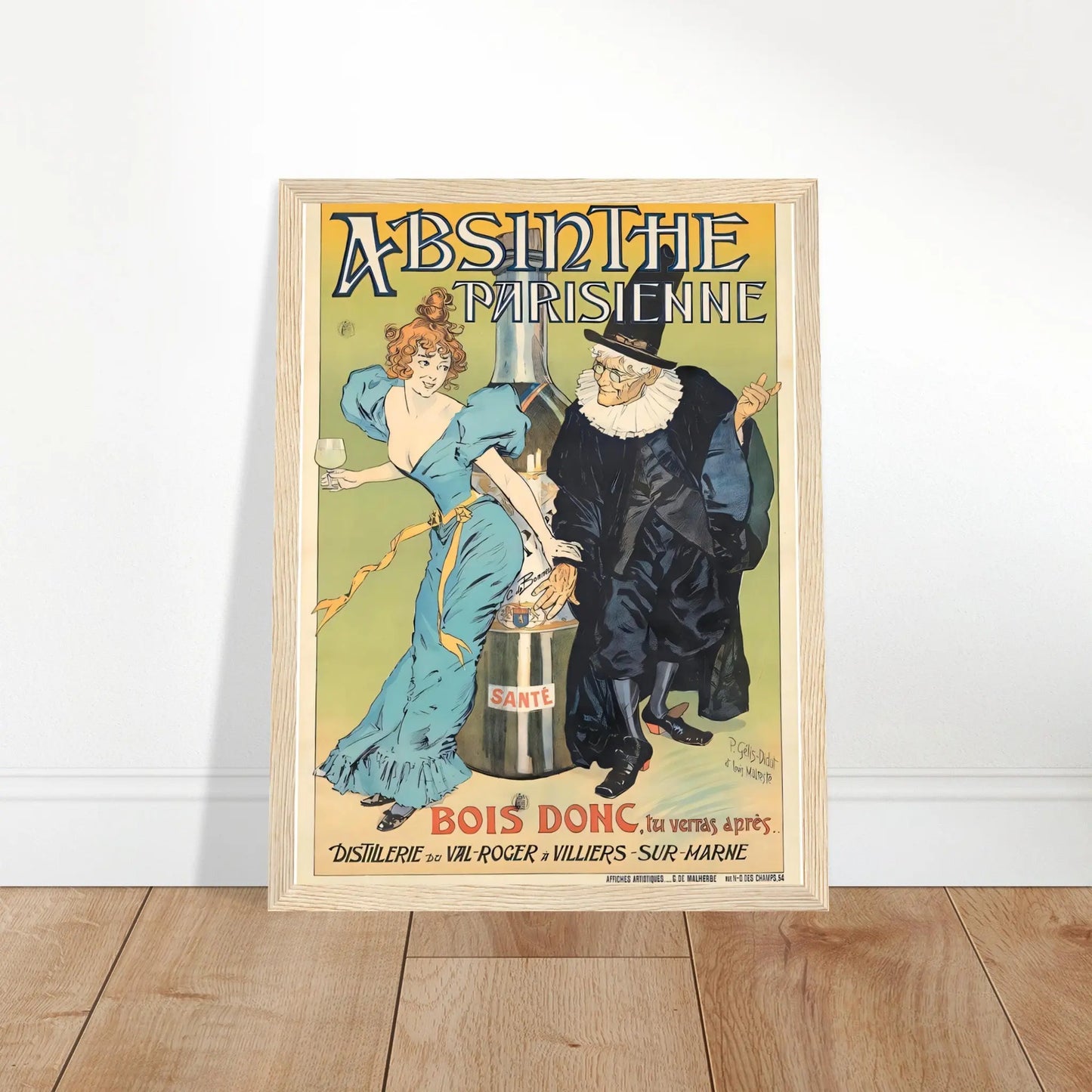 Vintage Poster Reprint on Premium matte Paper - Posterify