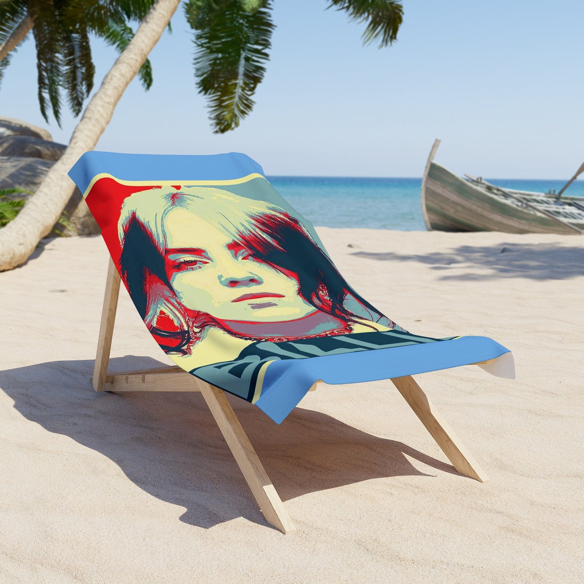 Billie Beach Towel - Posterify