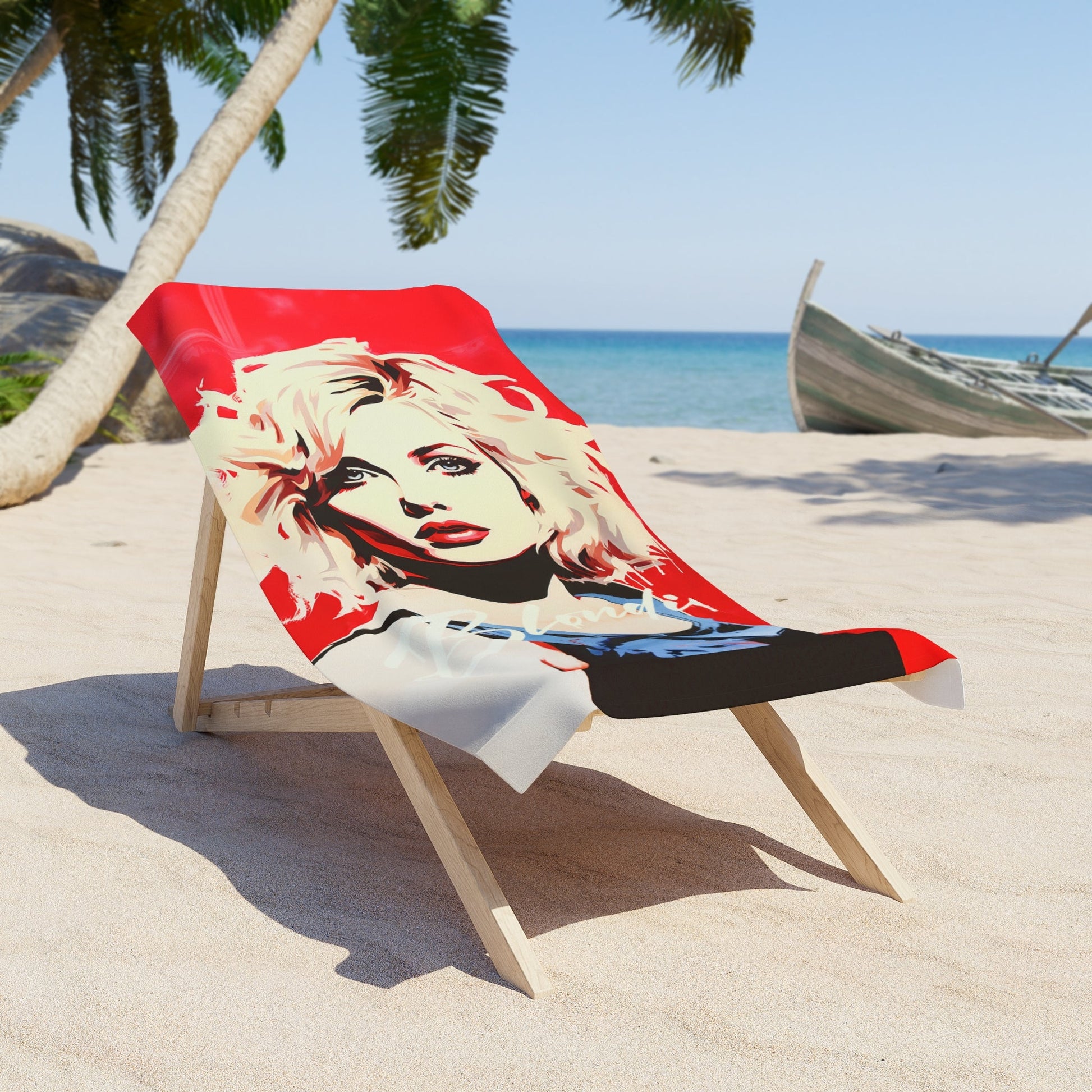 Blondie, Debbie Harry, Beach Towel - Posterify