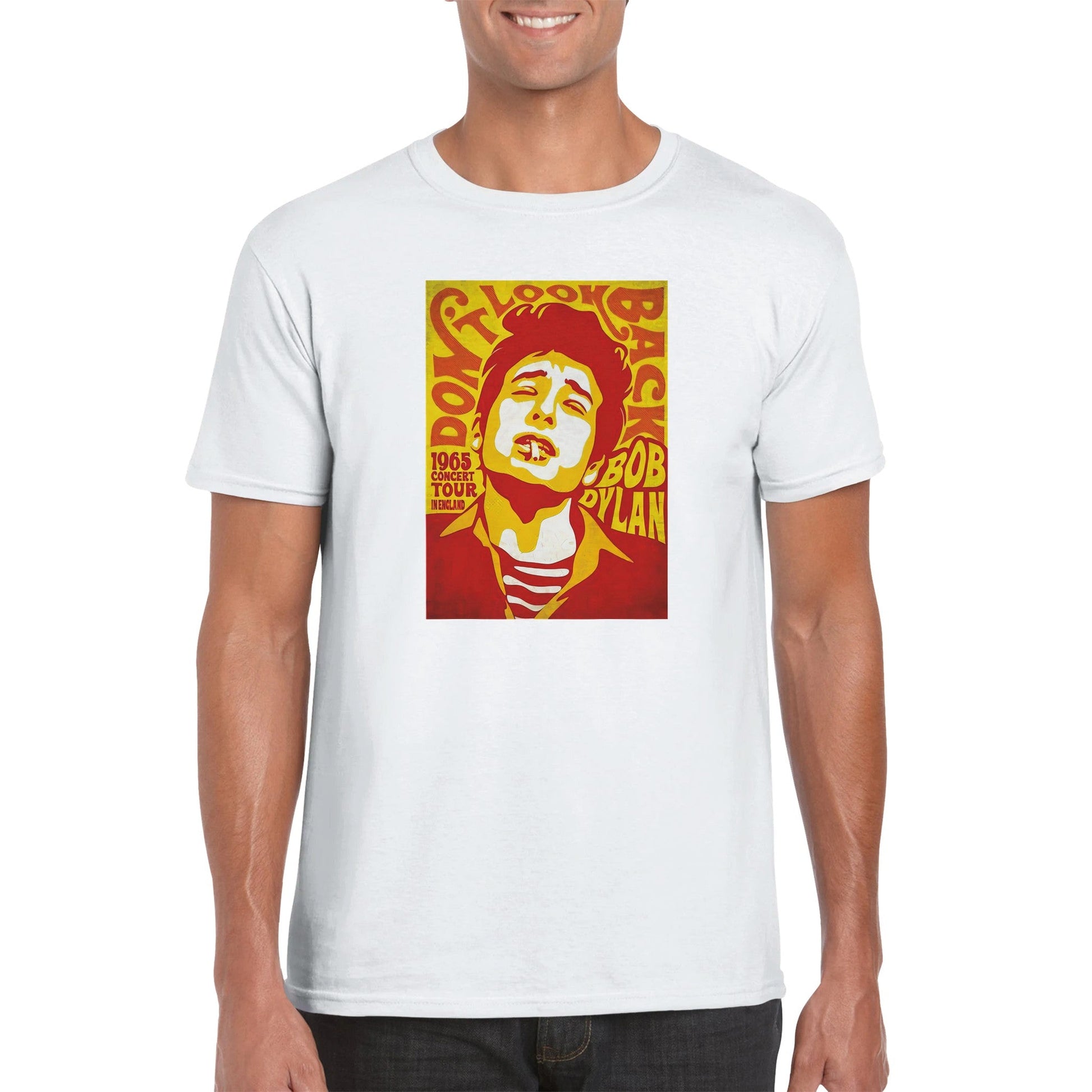 Bob Dylan Classic Unisex Crewneck T - shirt - Posterify