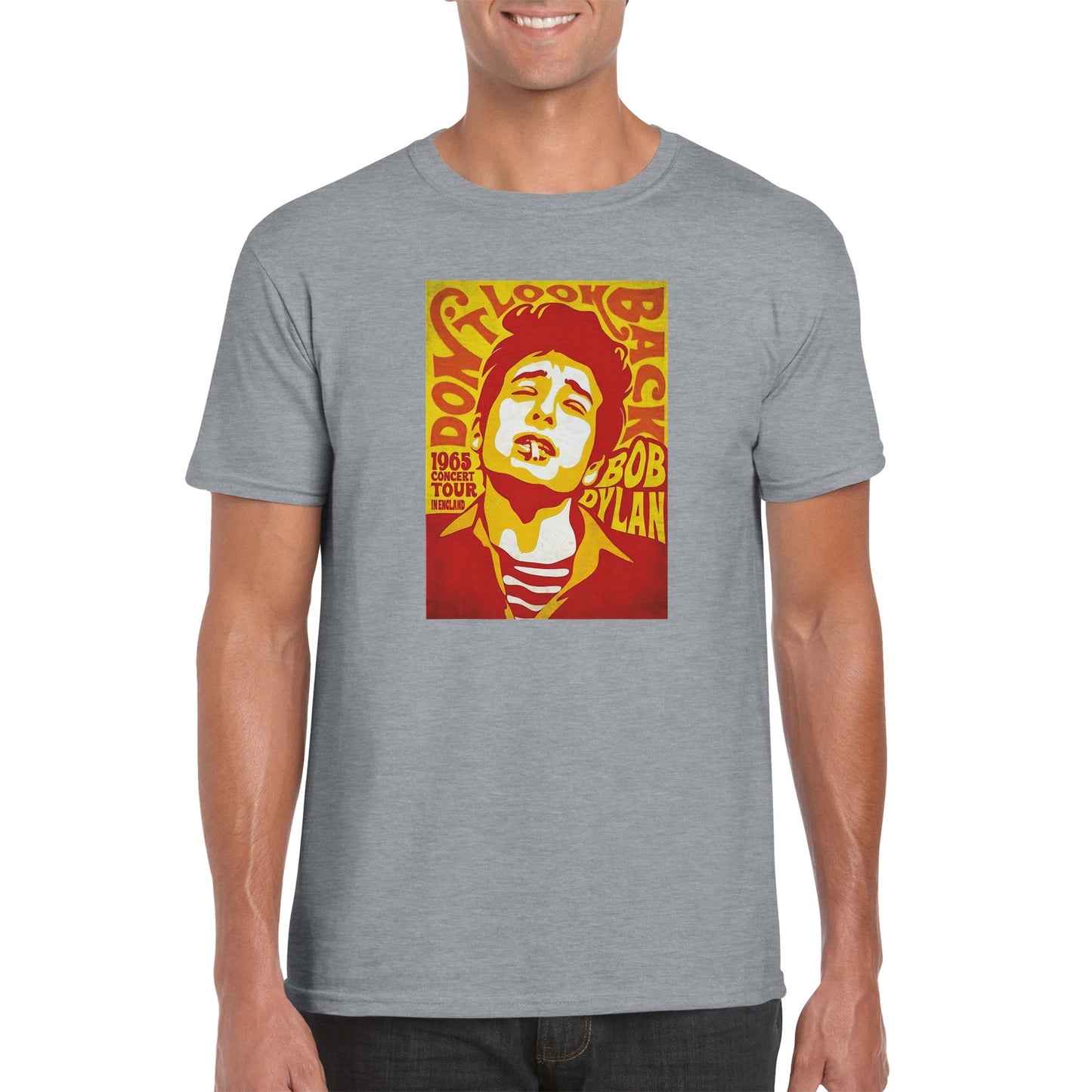 Bob Dylan Classic Unisex Crewneck T - shirt - Posterify