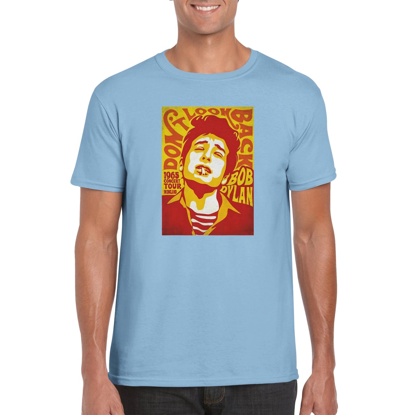 Bob Dylan Classic Unisex Crewneck T - shirt - Posterify