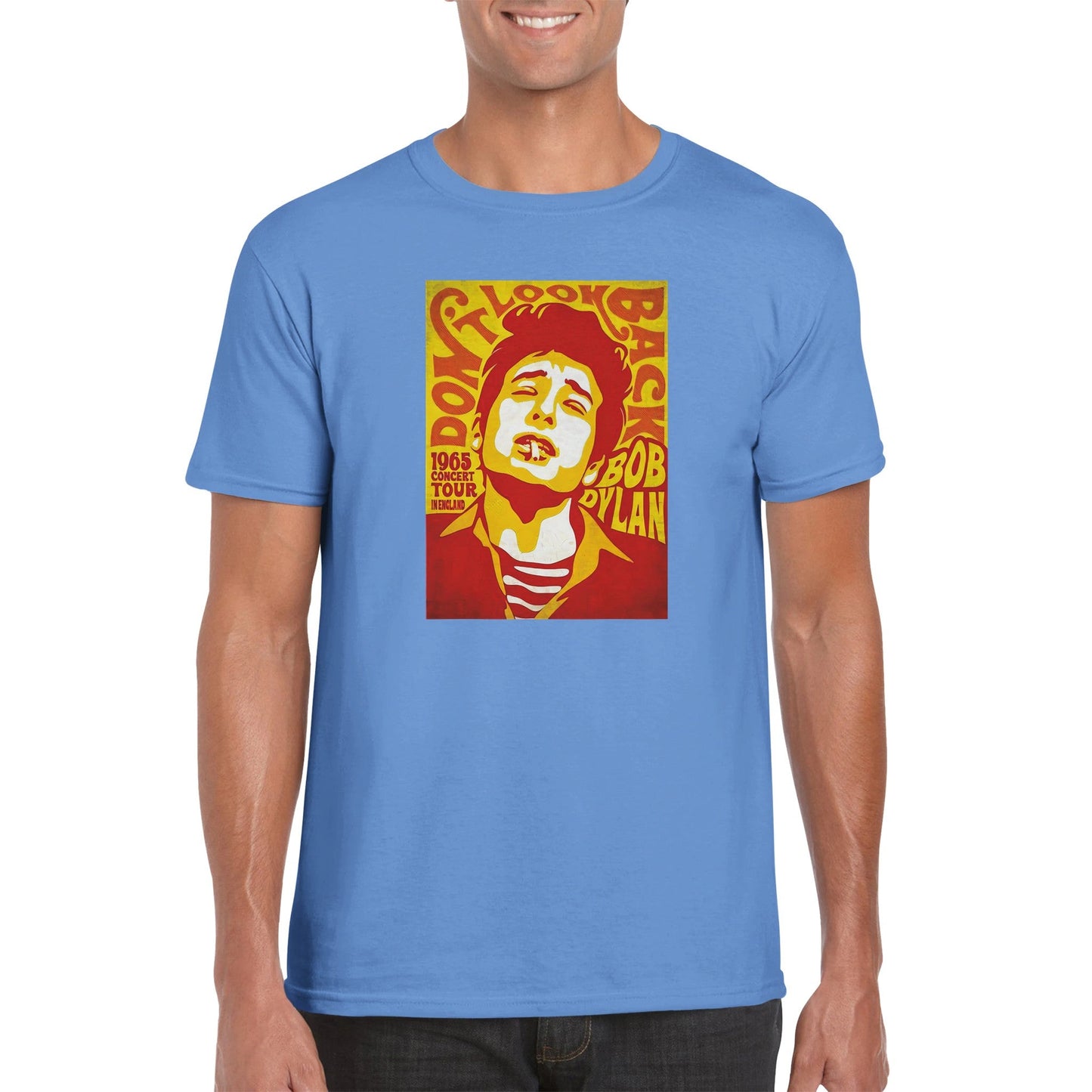 Bob Dylan Classic Unisex Crewneck T - shirt - Posterify