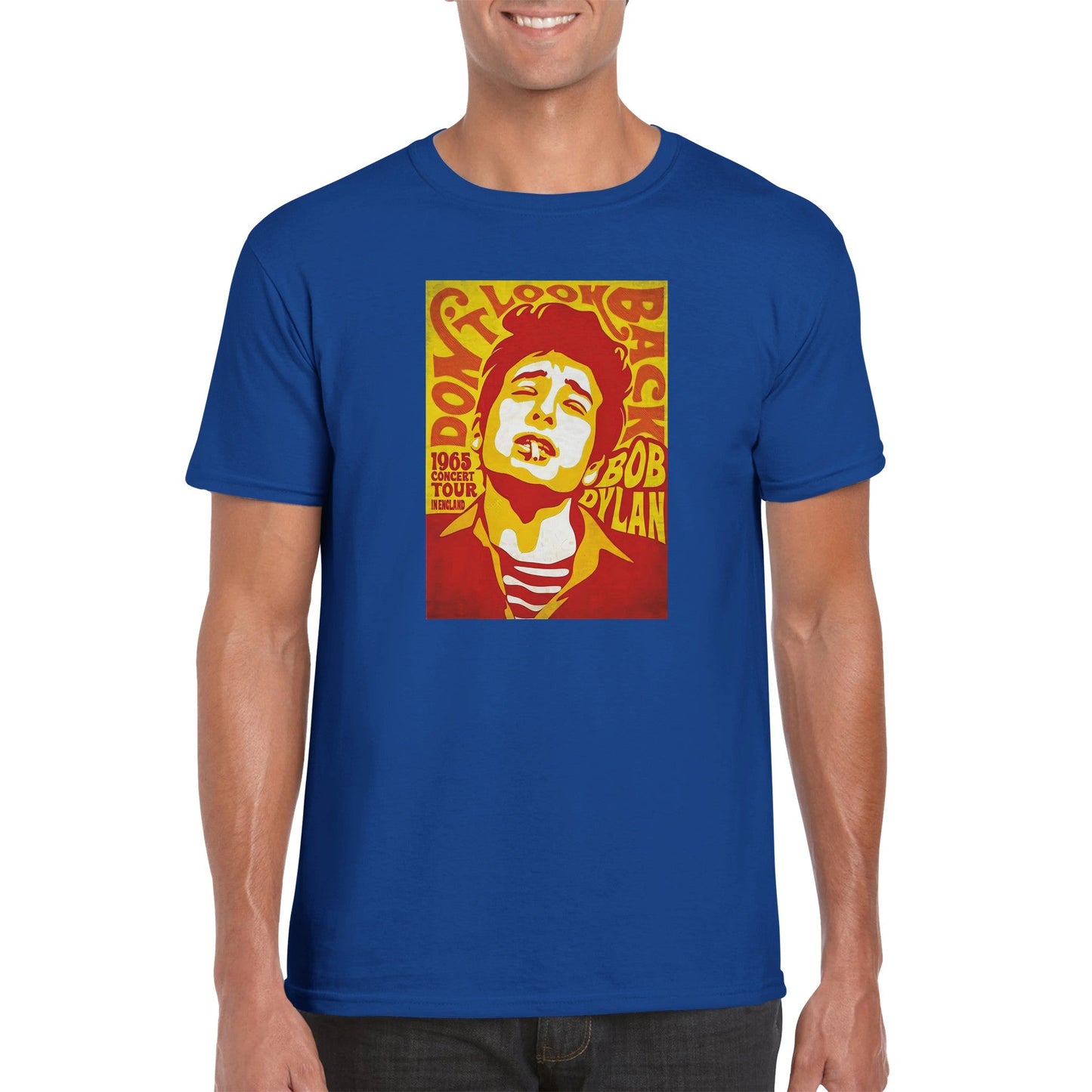 Bob Dylan Classic Unisex Crewneck T - shirt - Posterify