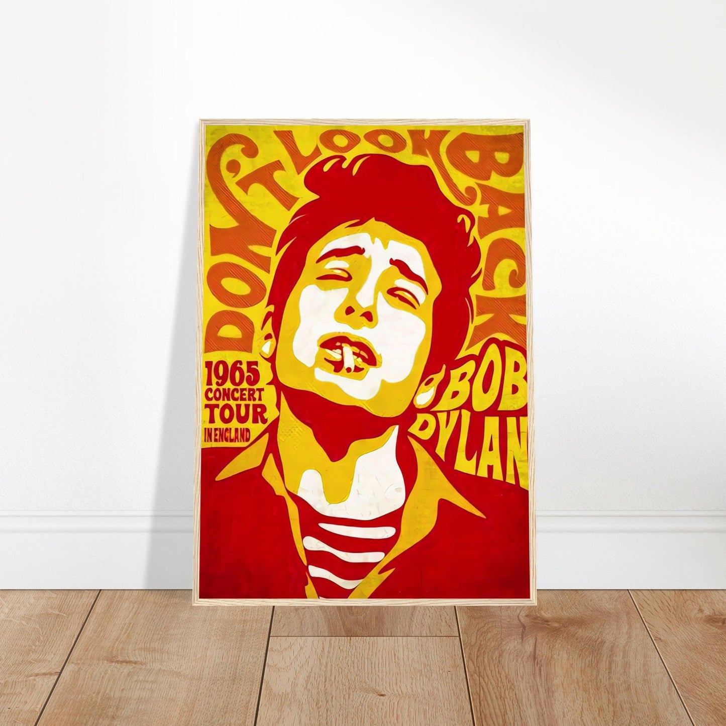 Bob Dylan Vintage Poster Reprint on Premium Matte Paper - Posterify