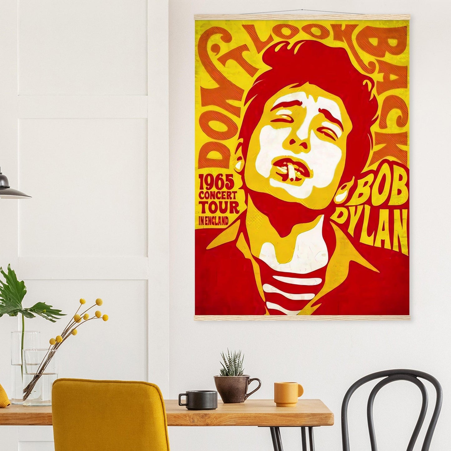 Bob Dylan Vintage Poster Reprint on Premium Matte Paper - Posterify