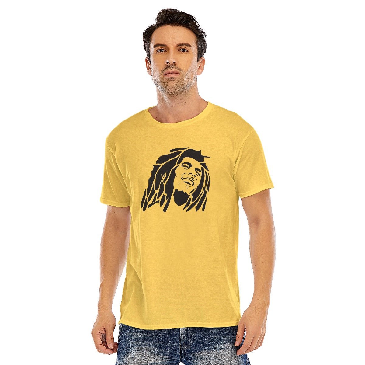 Bob Marley Unisex O - neck Short Sleeve T - shirt | 180GSM Cotton (DTF) - Posterify